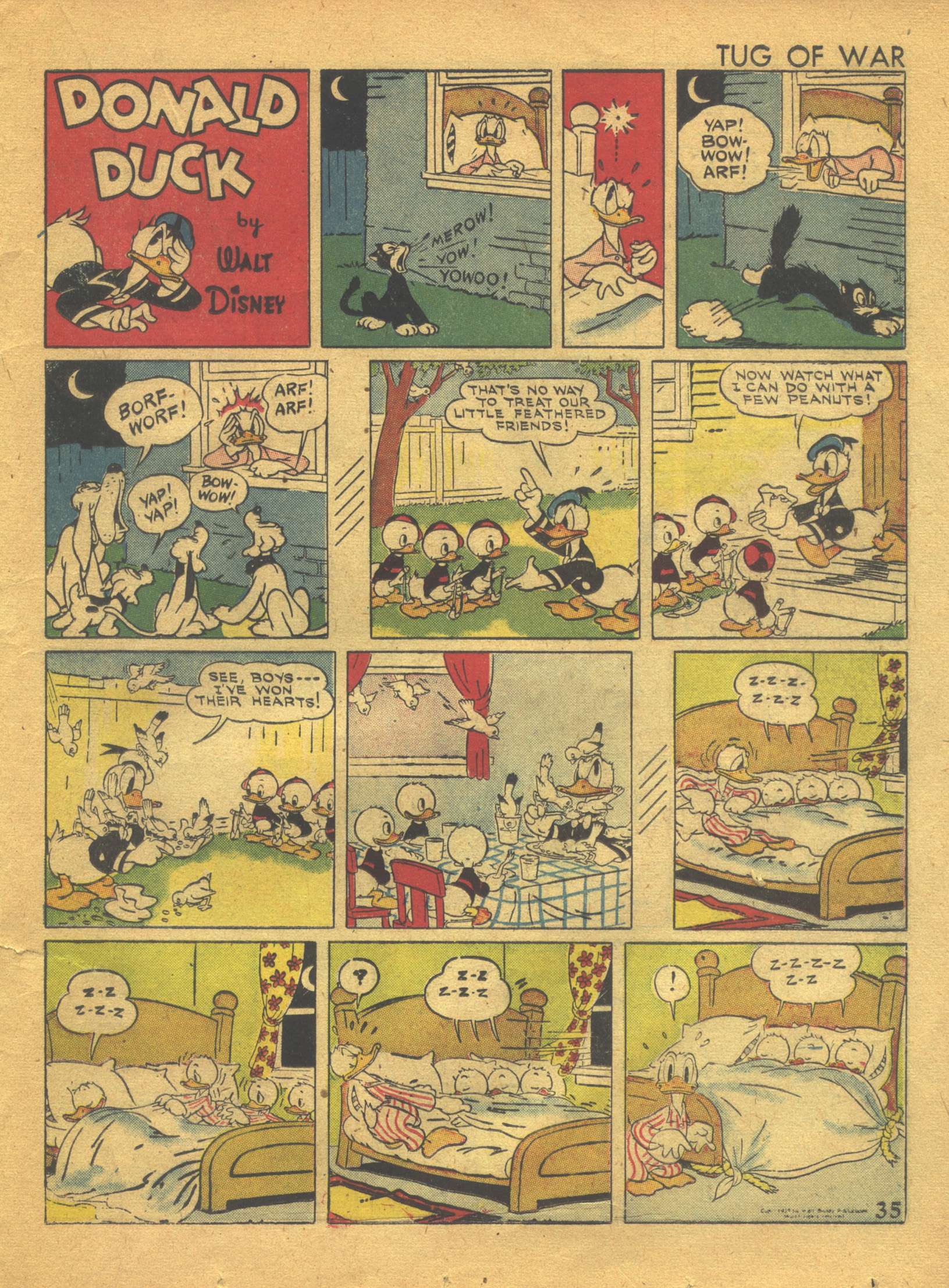Read online Walt Disney's Comics and Stories comic -  Issue #17 - 37