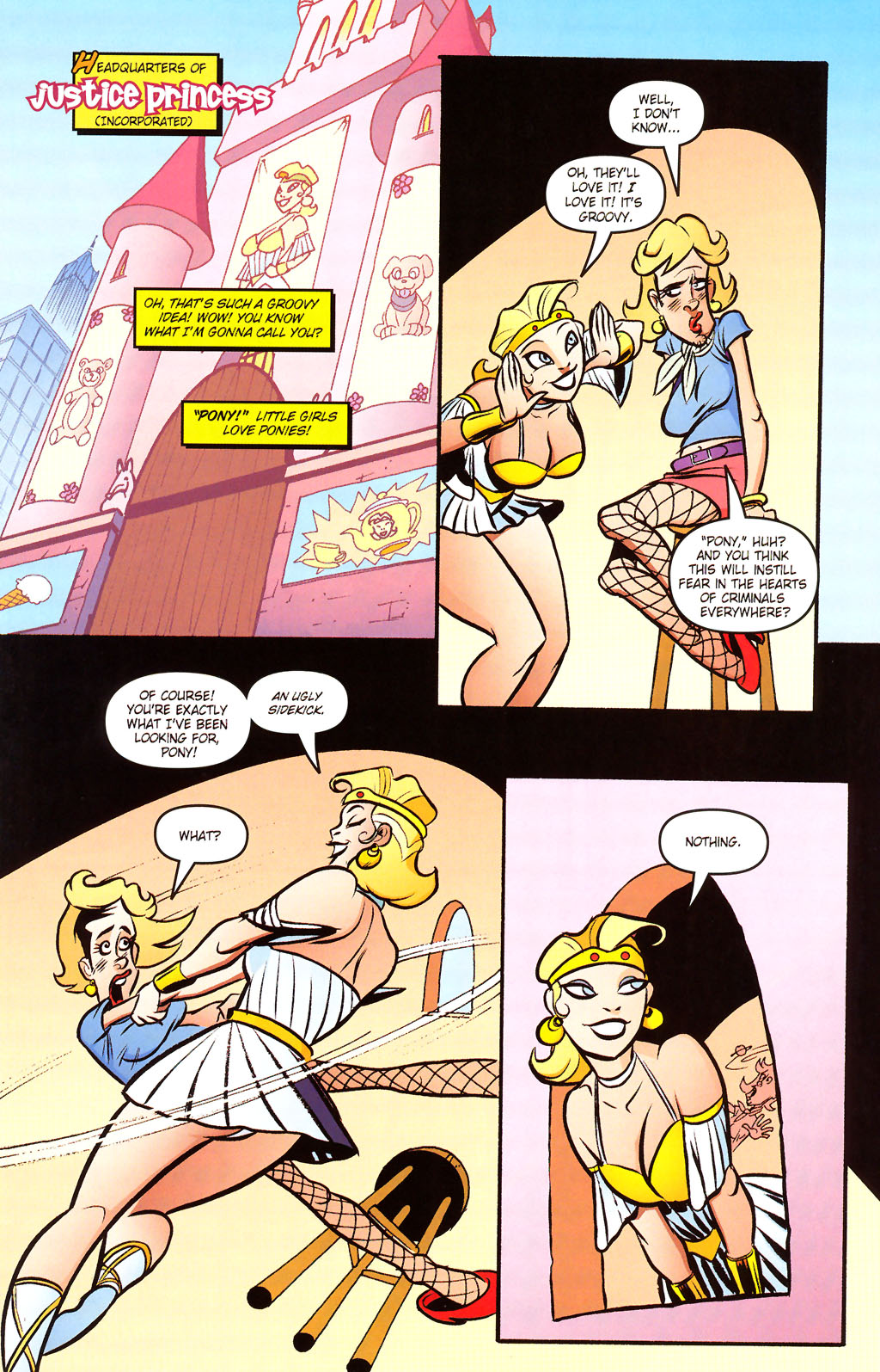 Read online Paul Jenkins' Sidekick comic -  Issue #1 - 22