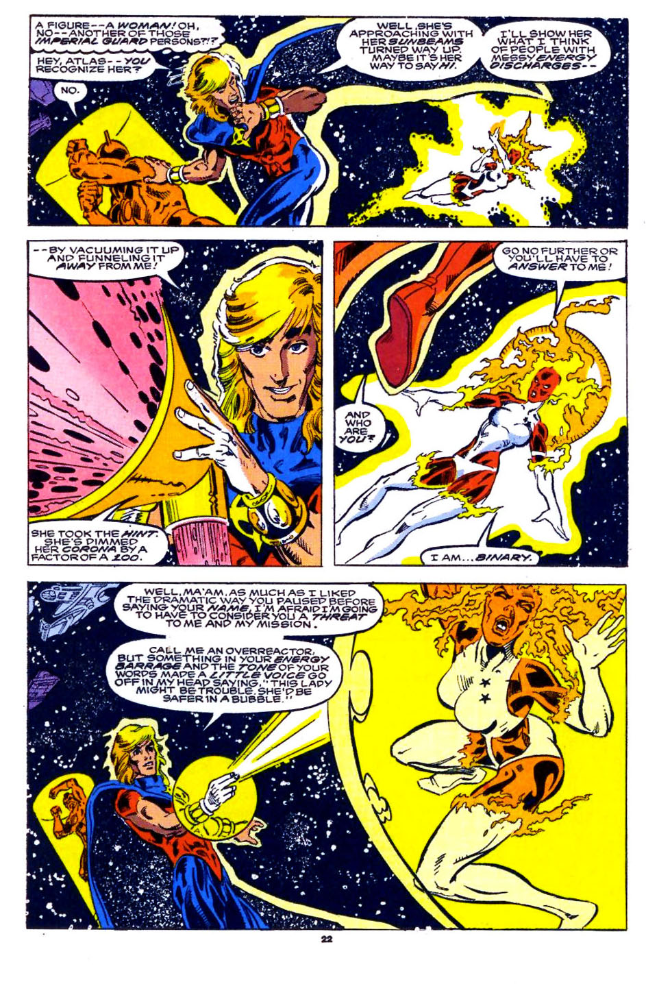 Read online Quasar comic -  Issue #33 - 17