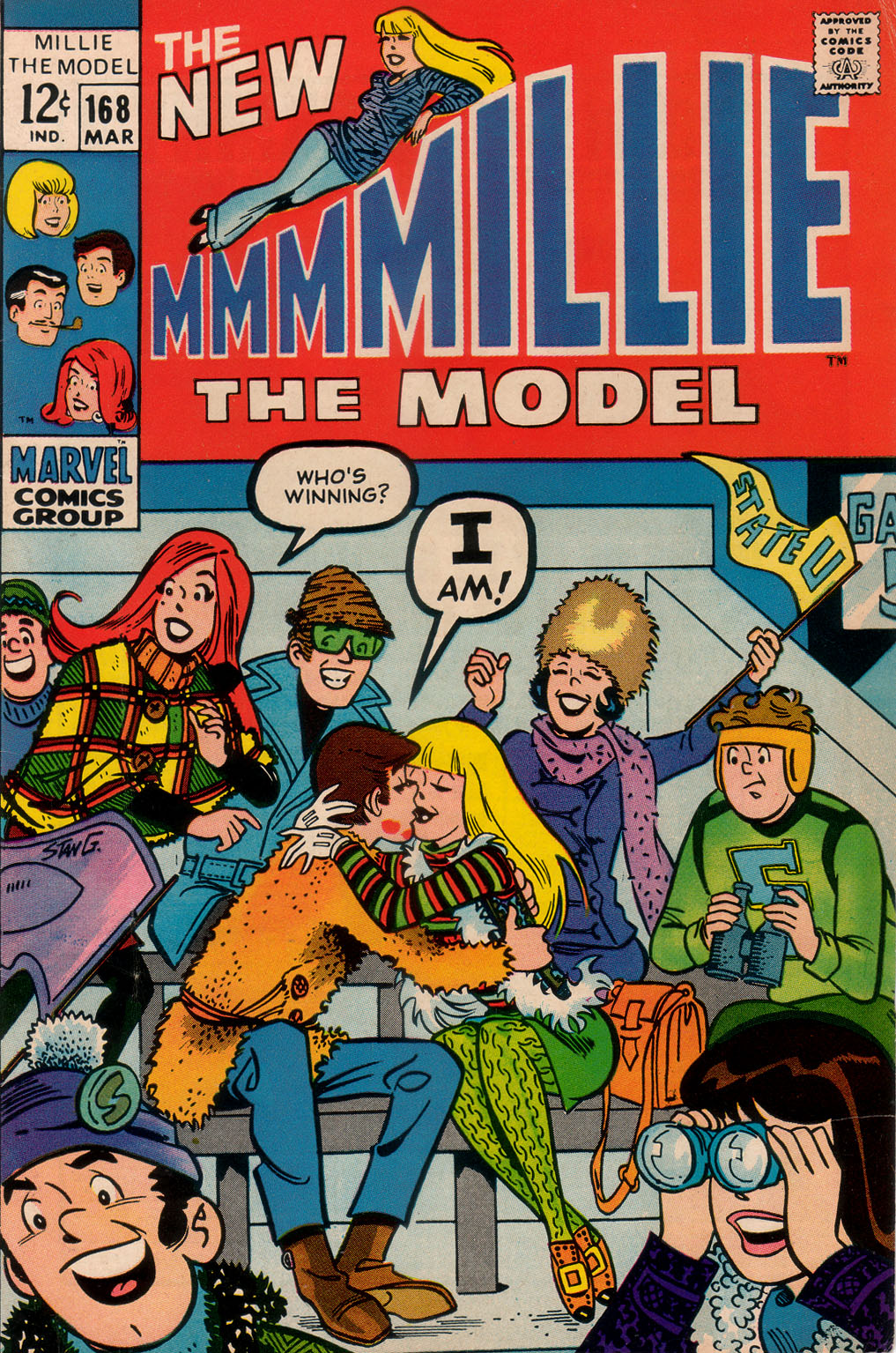 Read online Millie the Model comic -  Issue #168 - 1