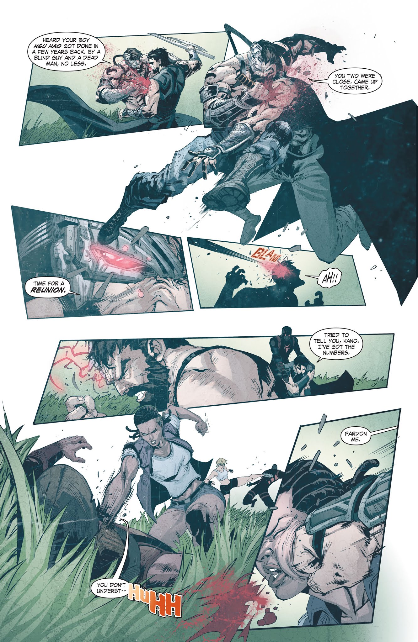 Read online Mortal Kombat X [I] comic -  Issue # _TPB 1 - 124