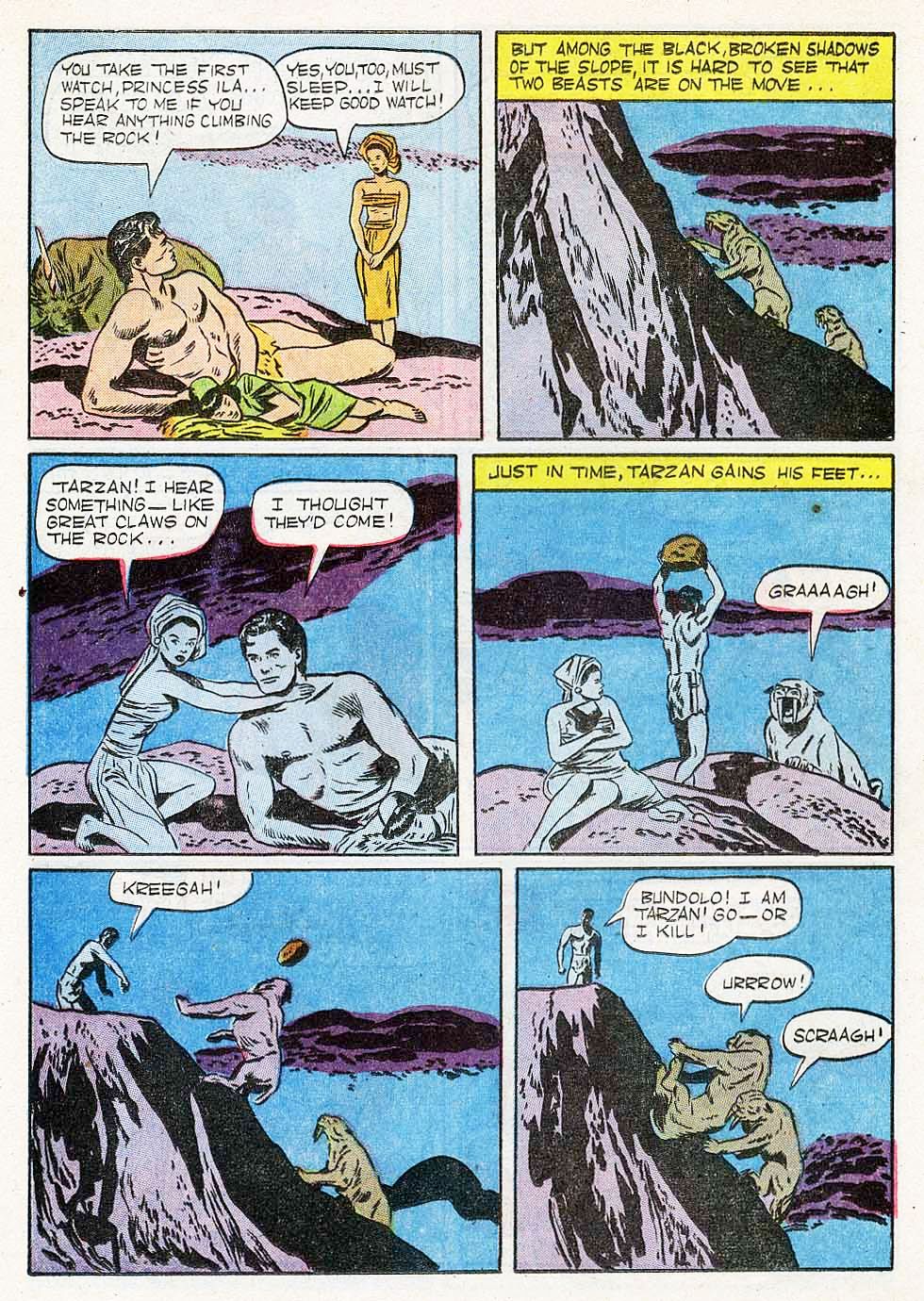 Read online Tarzan (1948) comic -  Issue #18 - 33