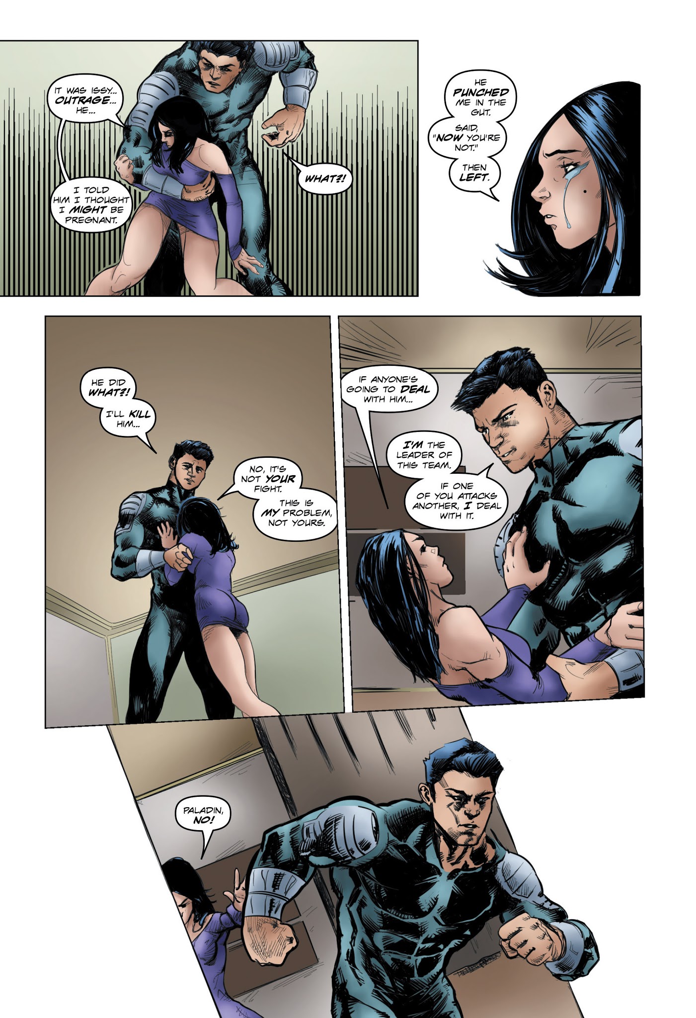 Read online Alpha Gods: Revelation comic -  Issue #3 - 4