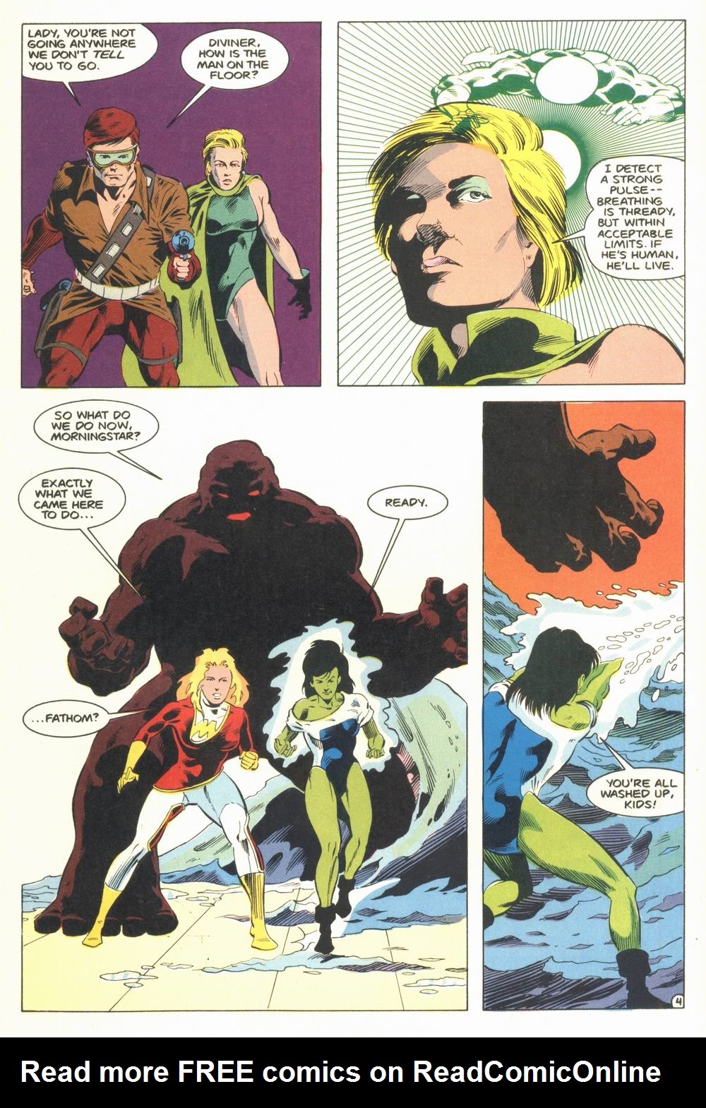 Read online Justice Machine featuring The Elementals comic -  Issue #2 - 5