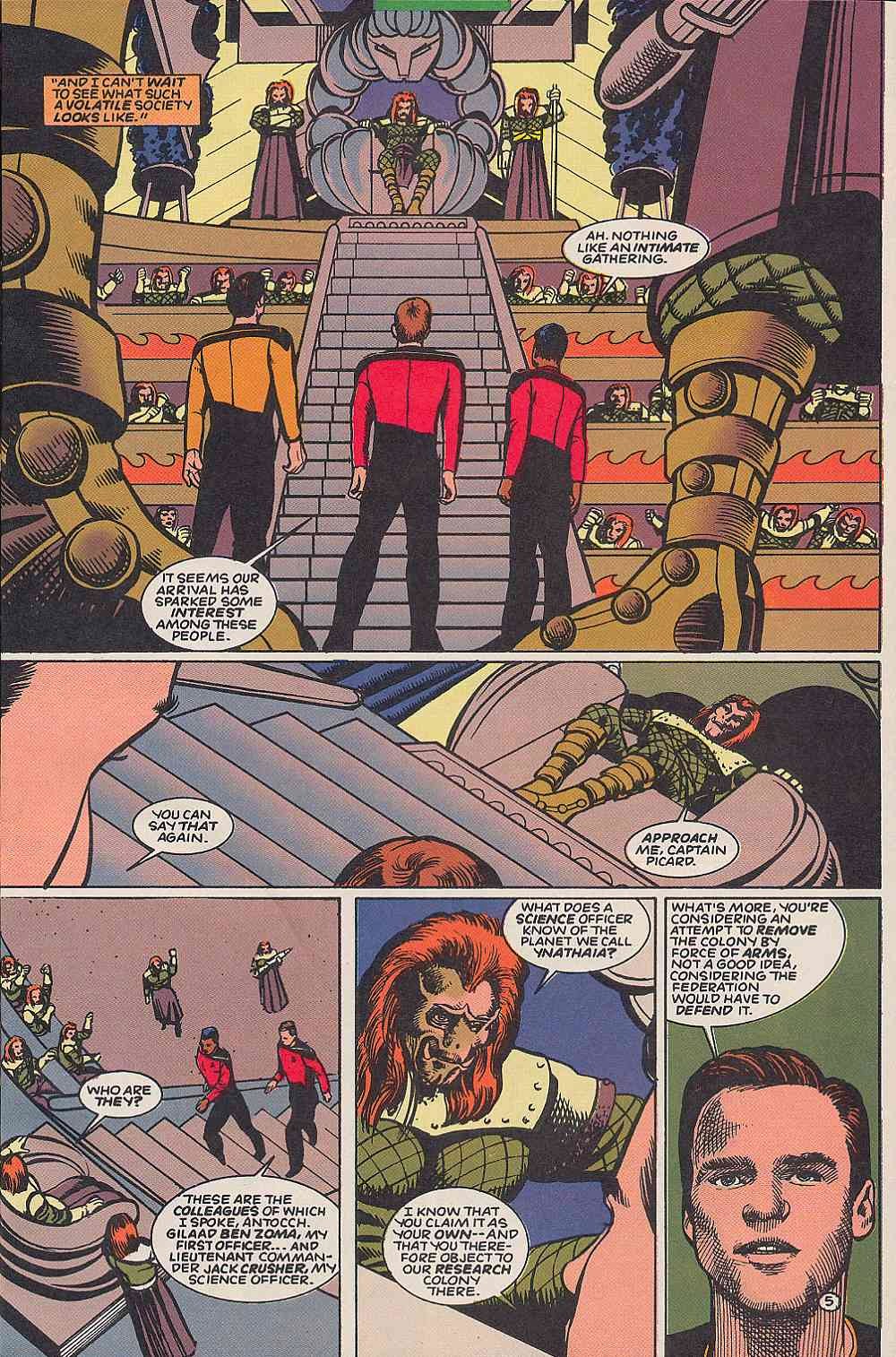 Read online Star Trek: The Next Generation (1989) comic -  Issue #59 - 5