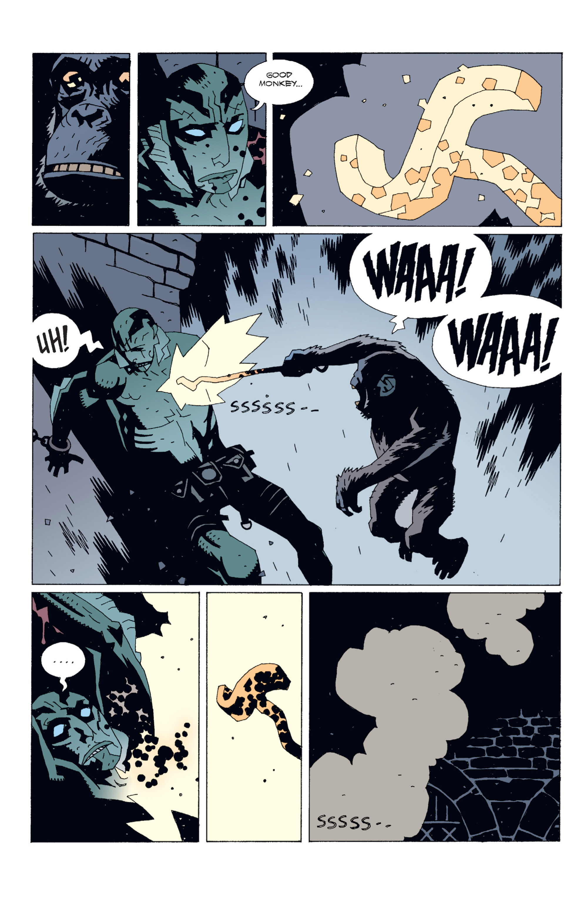 Read online Hellboy comic -  Issue #4 - 99