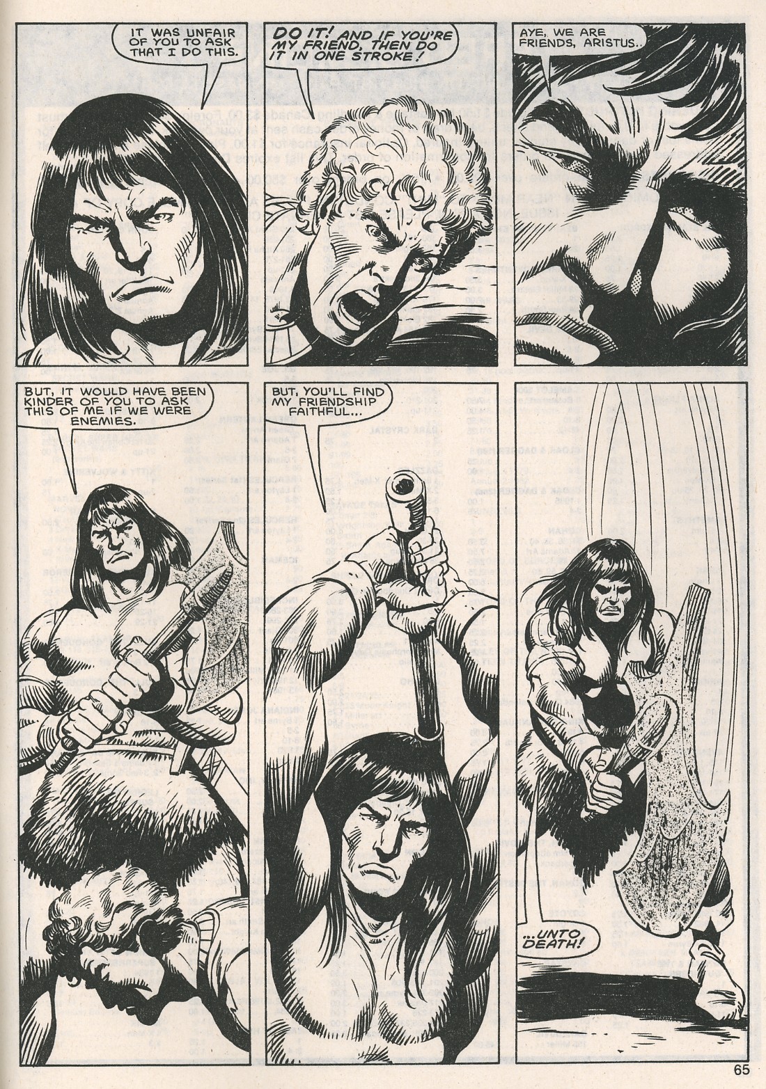 Read online The Savage Sword Of Conan comic -  Issue #116 - 65