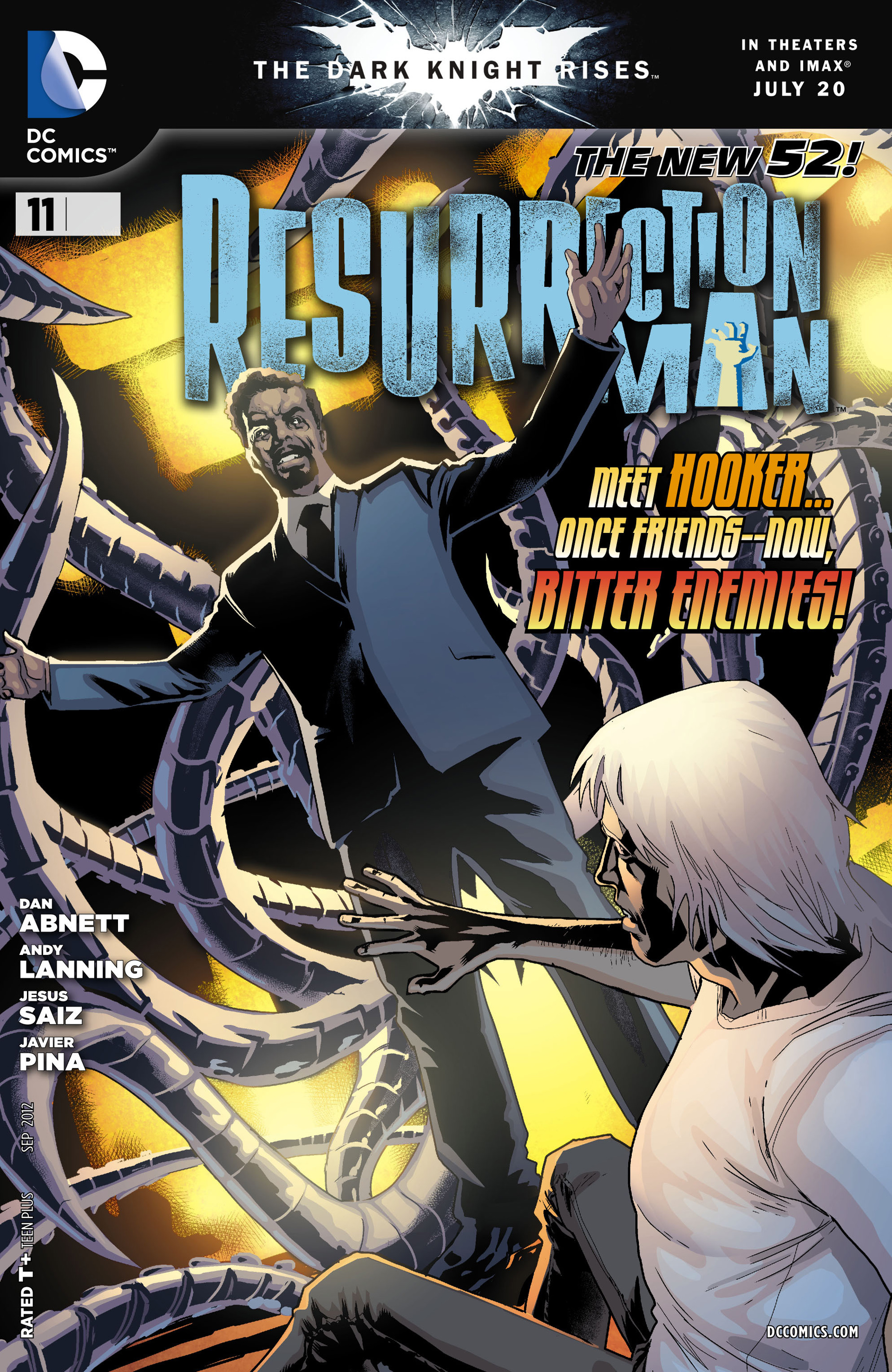 Read online Resurrection Man (2011) comic -  Issue #11 - 1