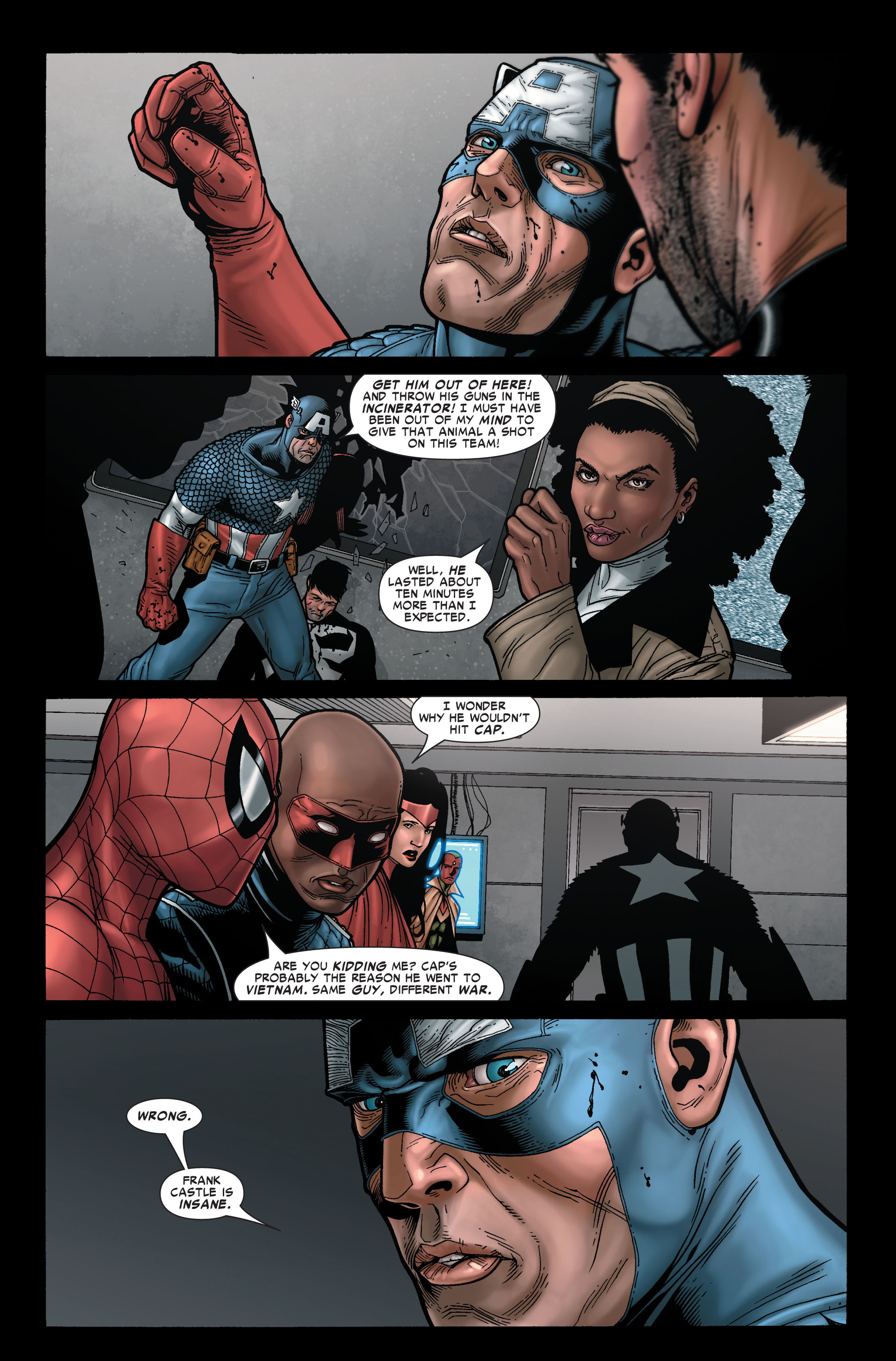 Read online Civil War (2006) comic -  Issue #6 - 16