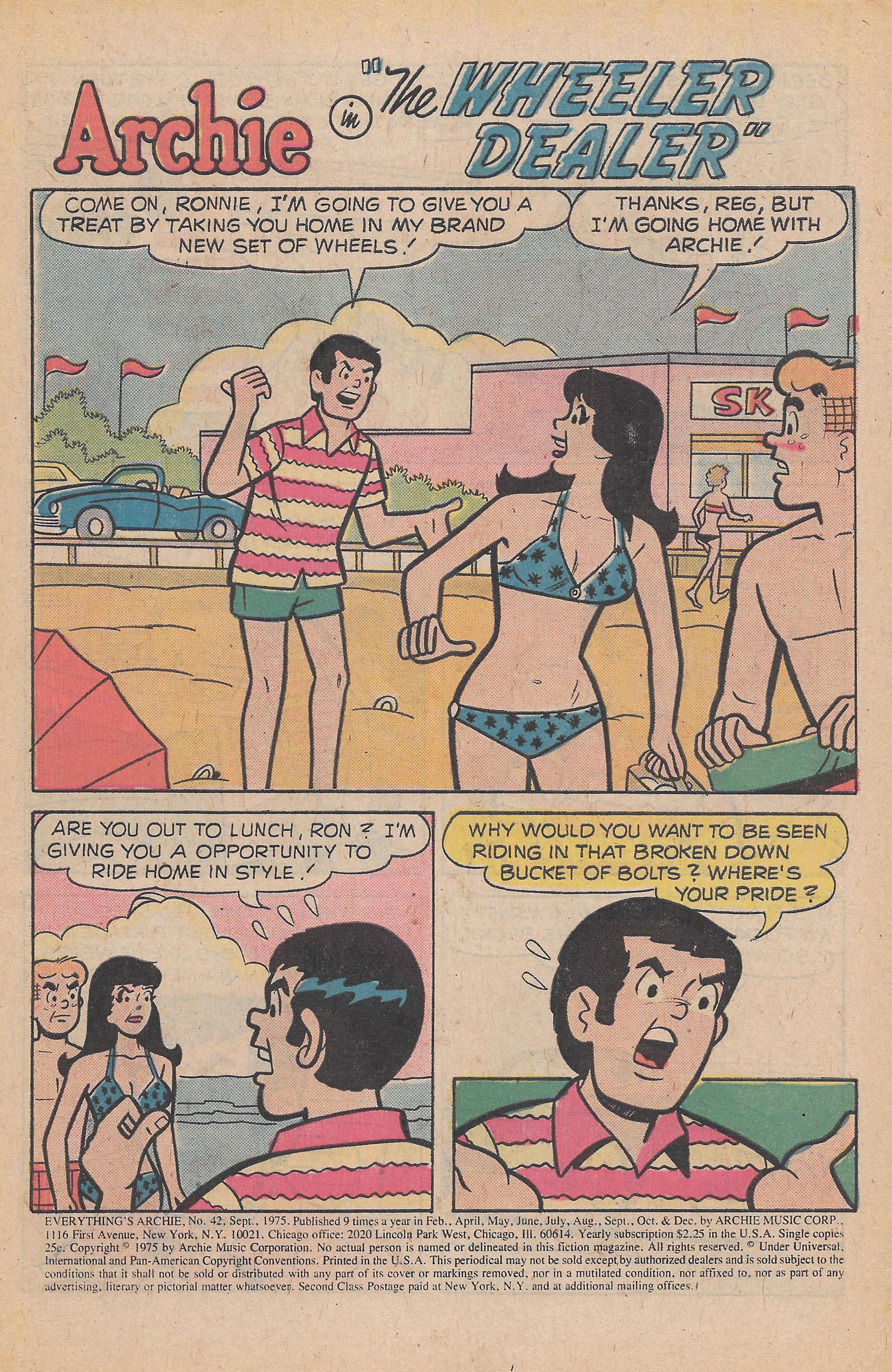 Read online Everything's Archie comic -  Issue #42 - 3