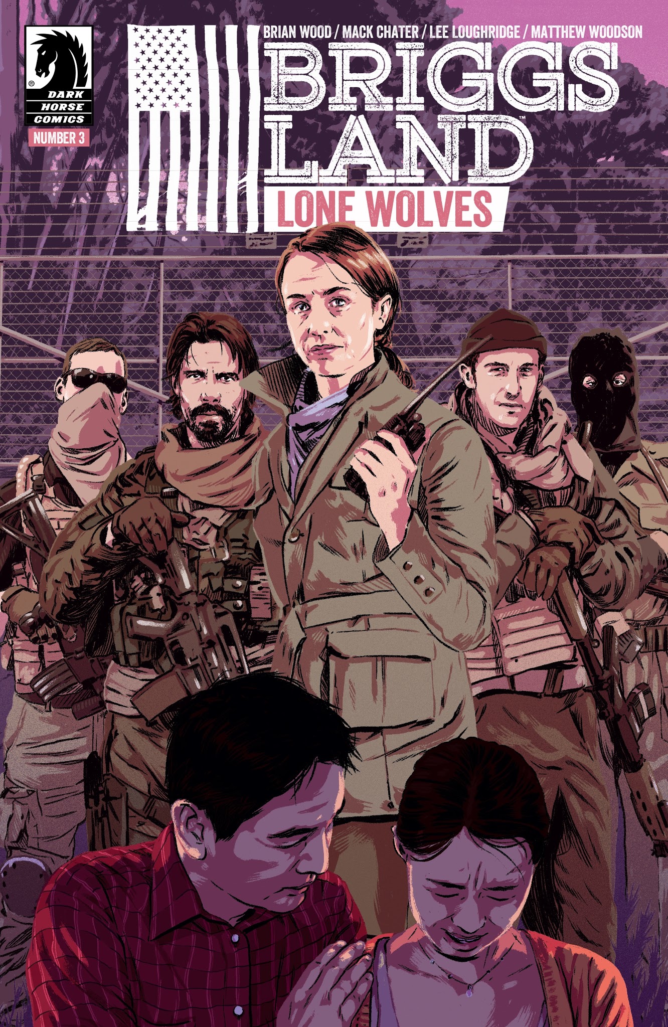 Read online Briggs Land: Lone Wolves comic -  Issue #3 - 1
