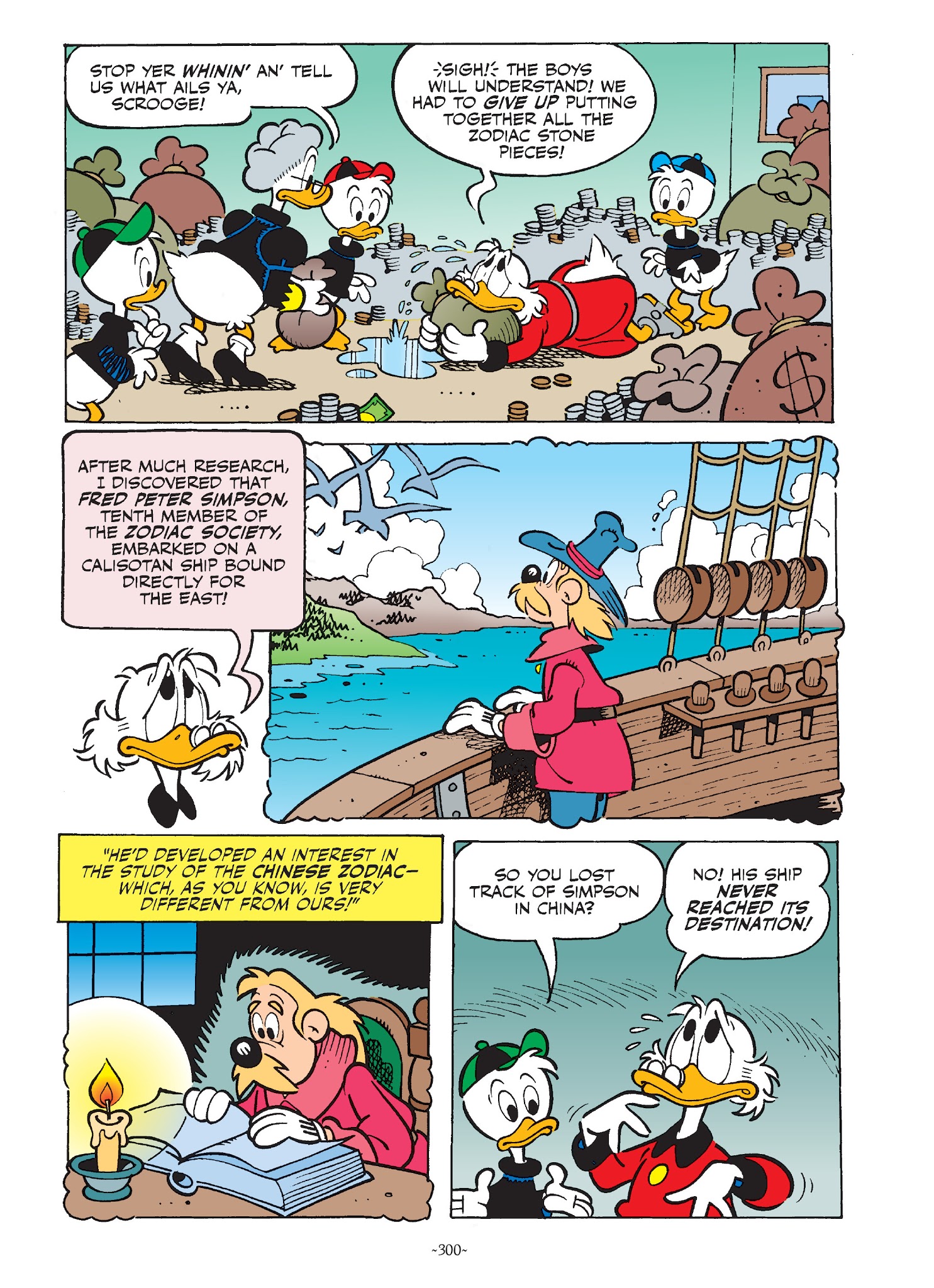 Read online Mickey and Donald: The Search For the Zodiac Stone comic -  Issue # TPB - 299