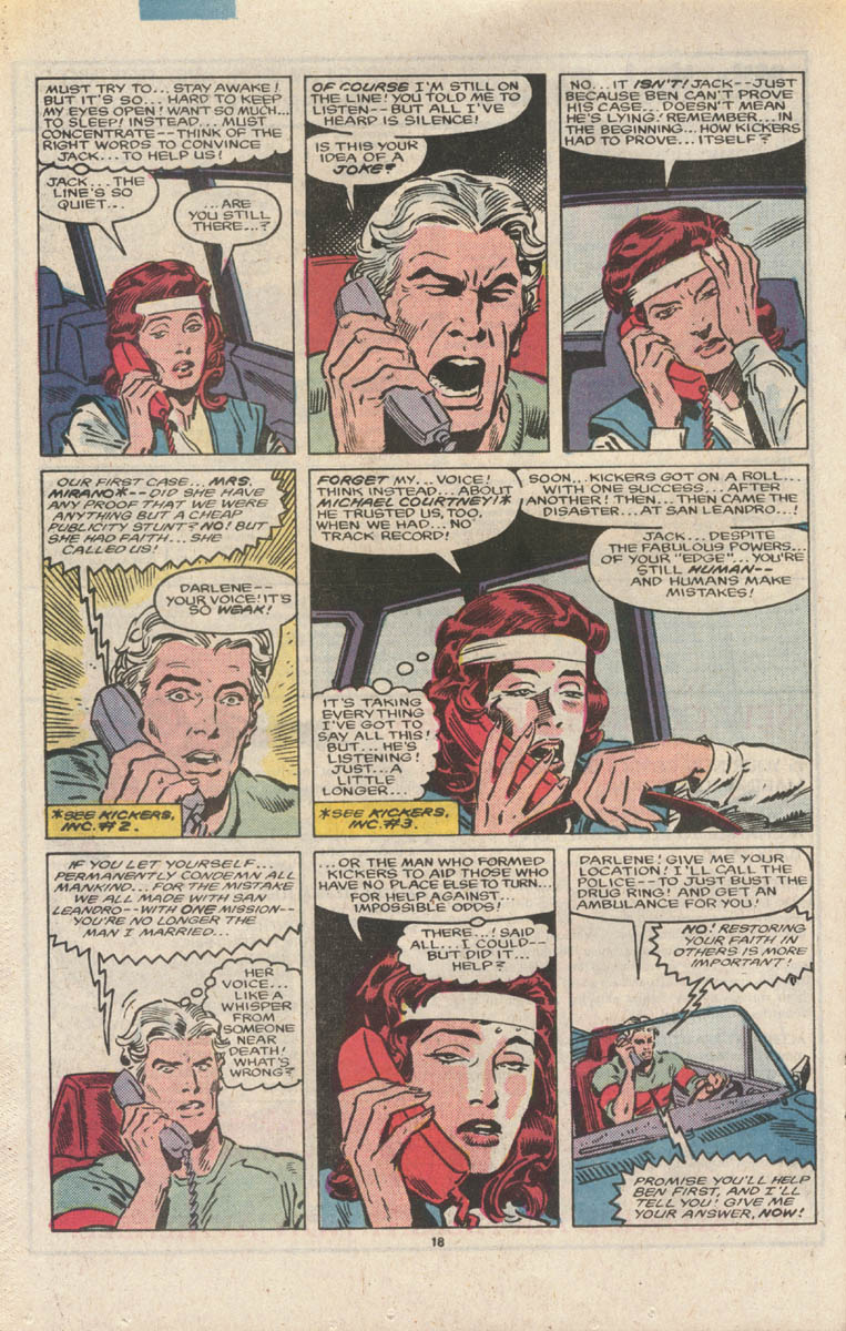 Read online Kickers, Inc. comic -  Issue #11 - 19