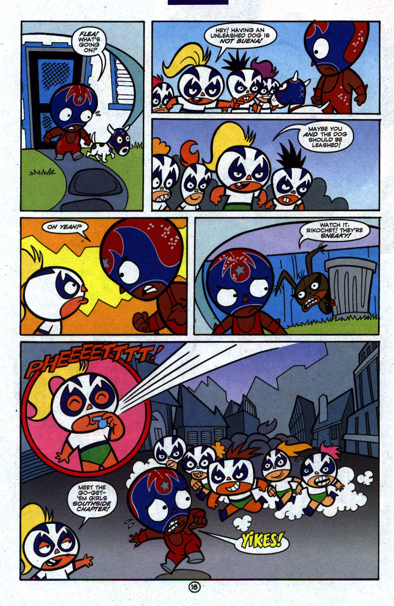 Read online Mucha Lucha comic -  Issue #2 - 19