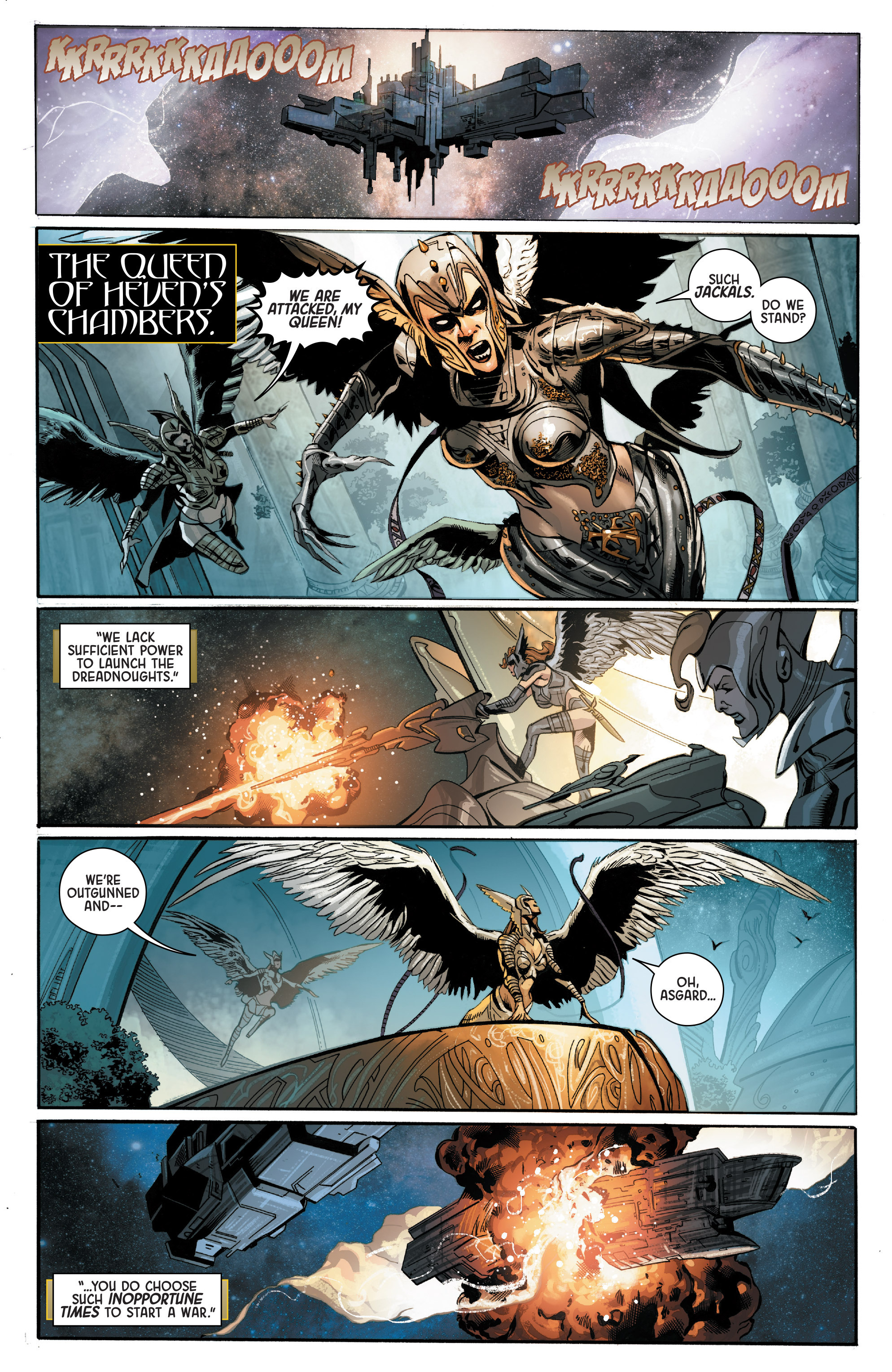 Read online Angela: Asgard's Assassin comic -  Issue #5 - 11