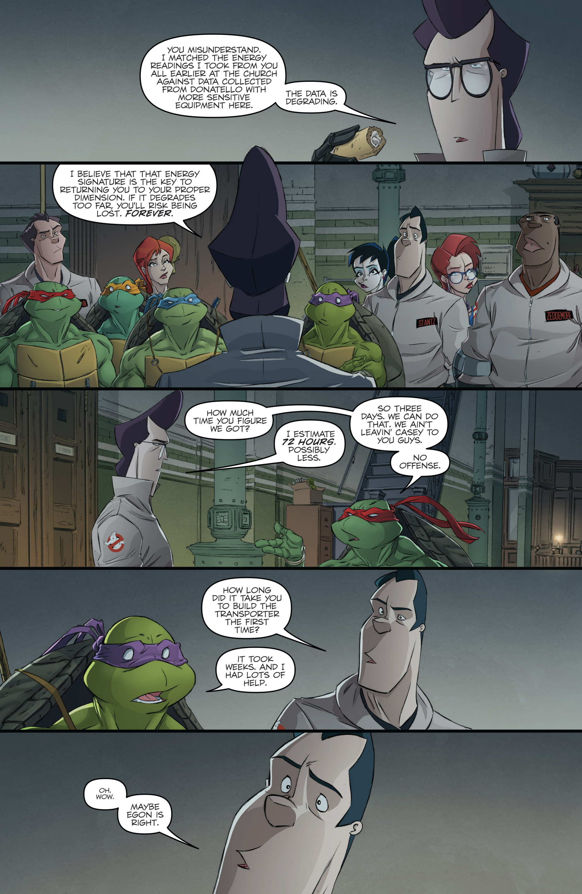 Read online Teenage Mutant Ninja Turtles/Ghostbusters comic -  Issue #2 - 26