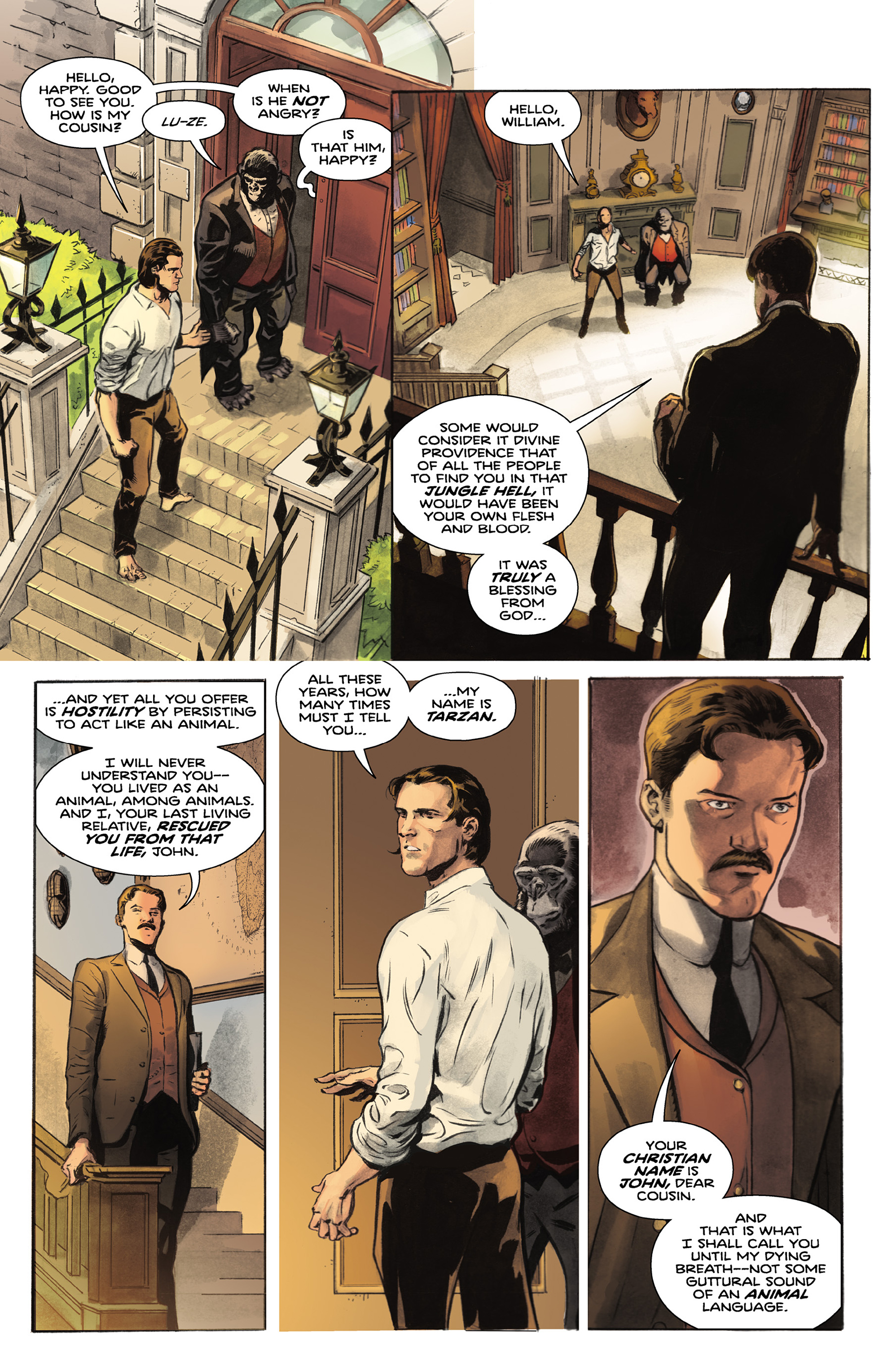 Read online Tarzan On the Planet of the Apes comic -  Issue #2 - 4