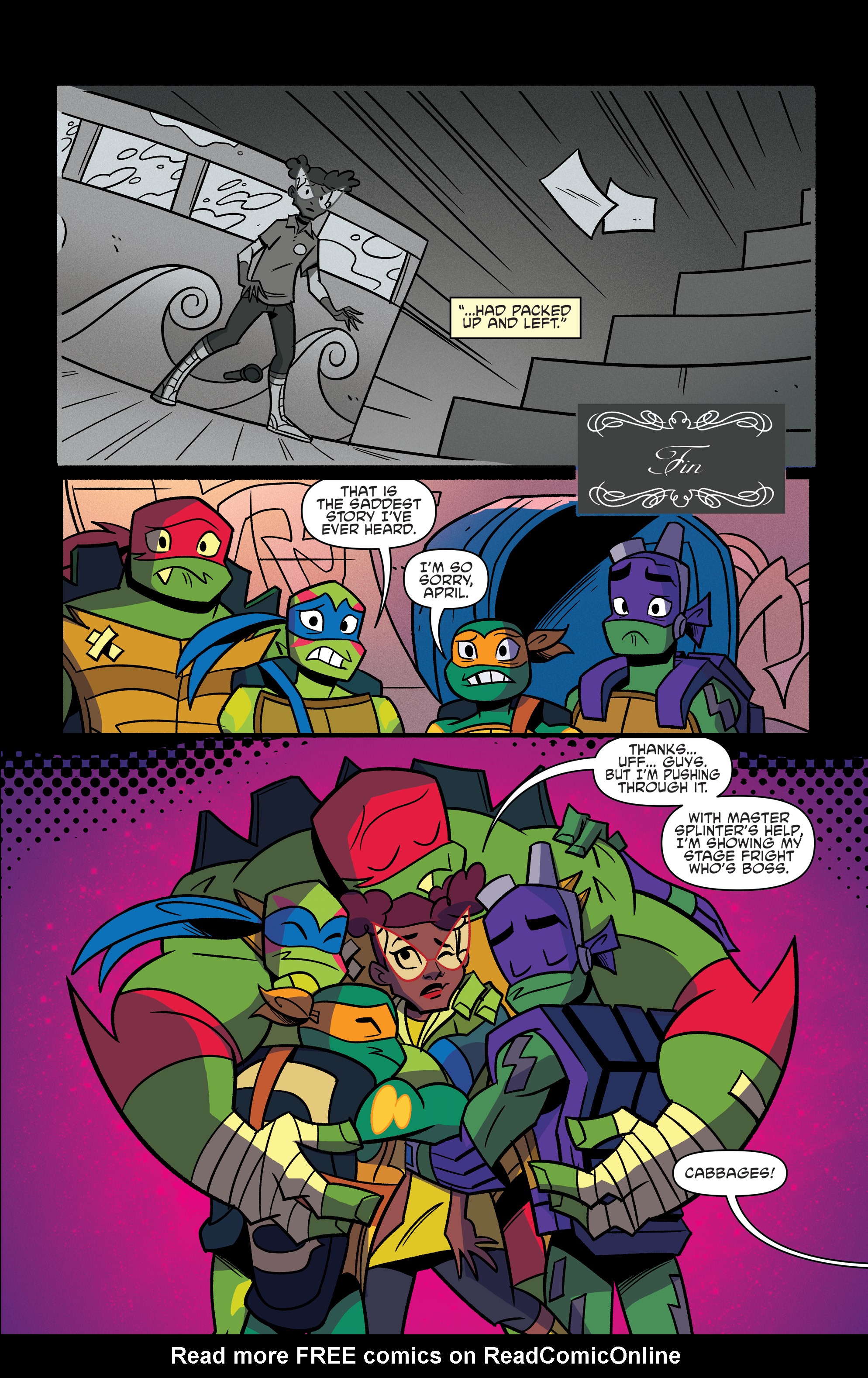 Read online Rise of the Teenage Mutant Ninja Turtles: Sound Off! comic -  Issue #2 - 15