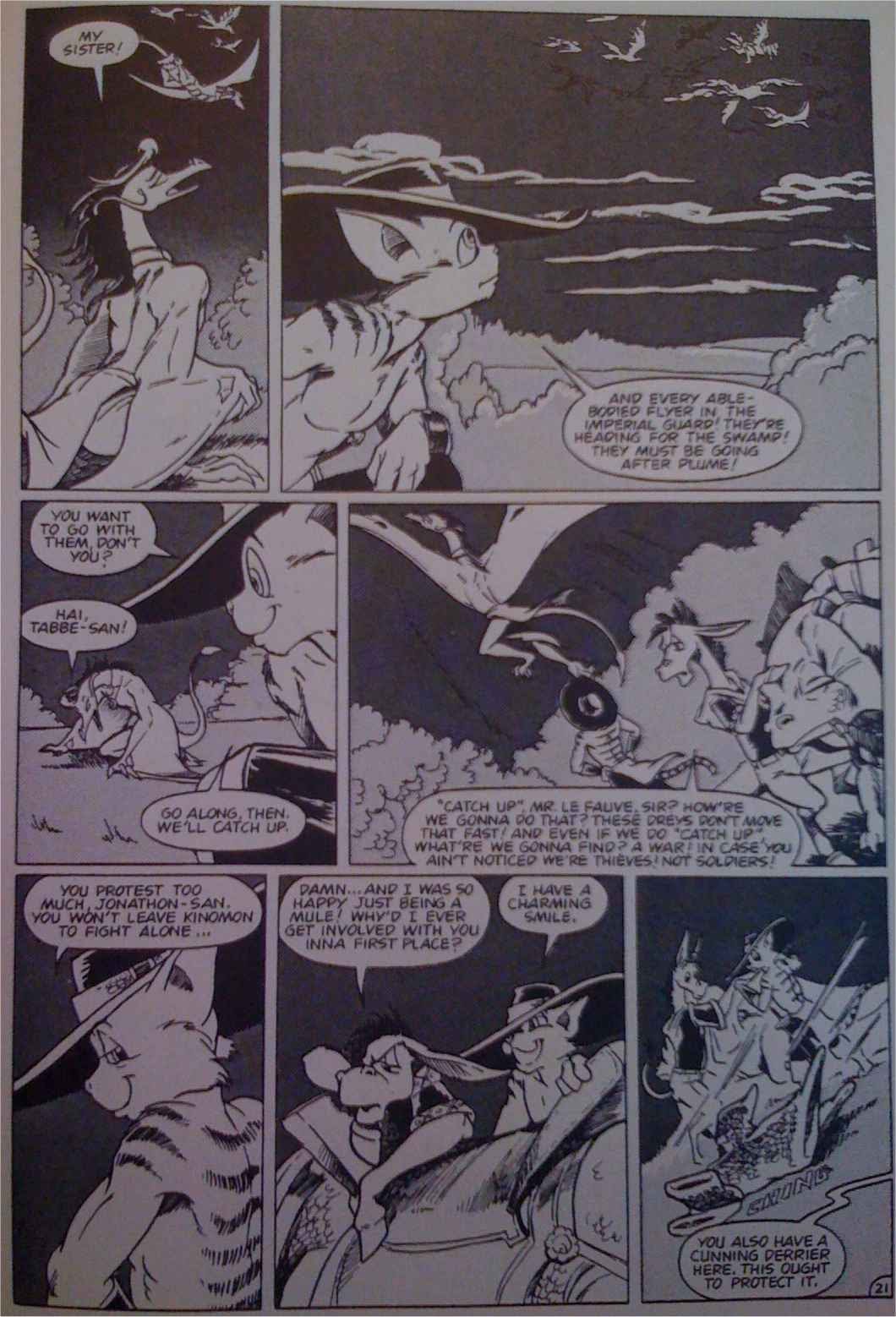 Read online Xanadu comic -  Issue #5 - 23