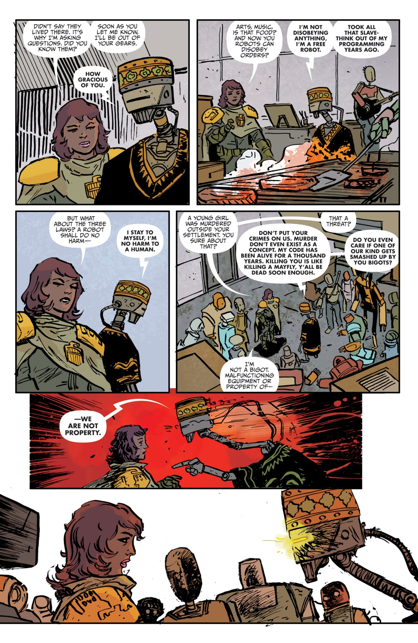 Read online Judge Dredd: The Blessed Earth comic -  Issue #3 - 10
