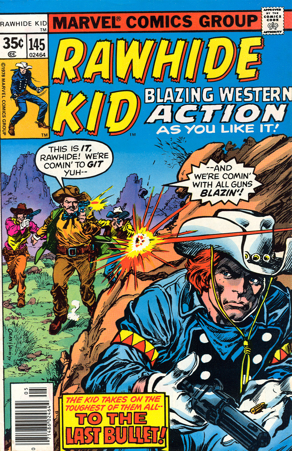Read online The Rawhide Kid comic -  Issue #145 - 1