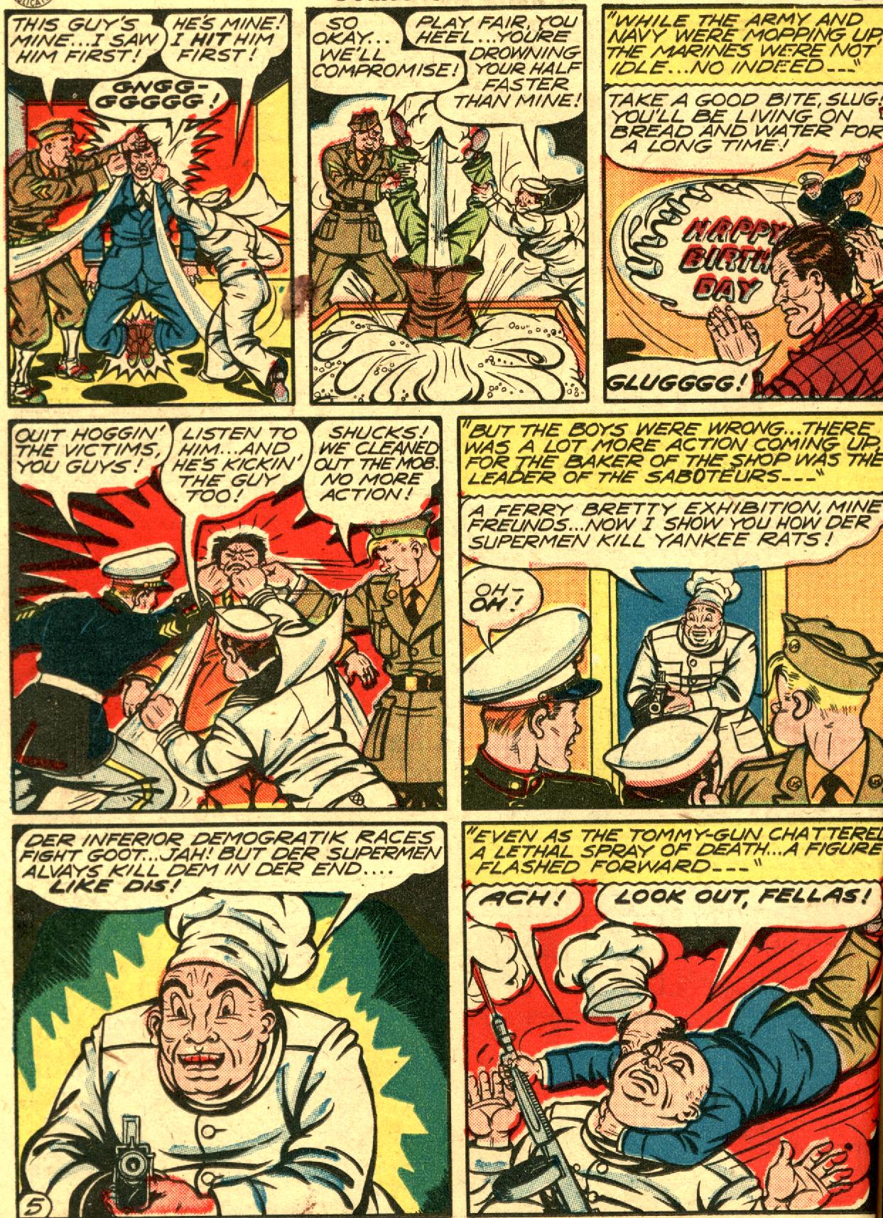 Read online Comic Cavalcade comic -  Issue #12 - 56