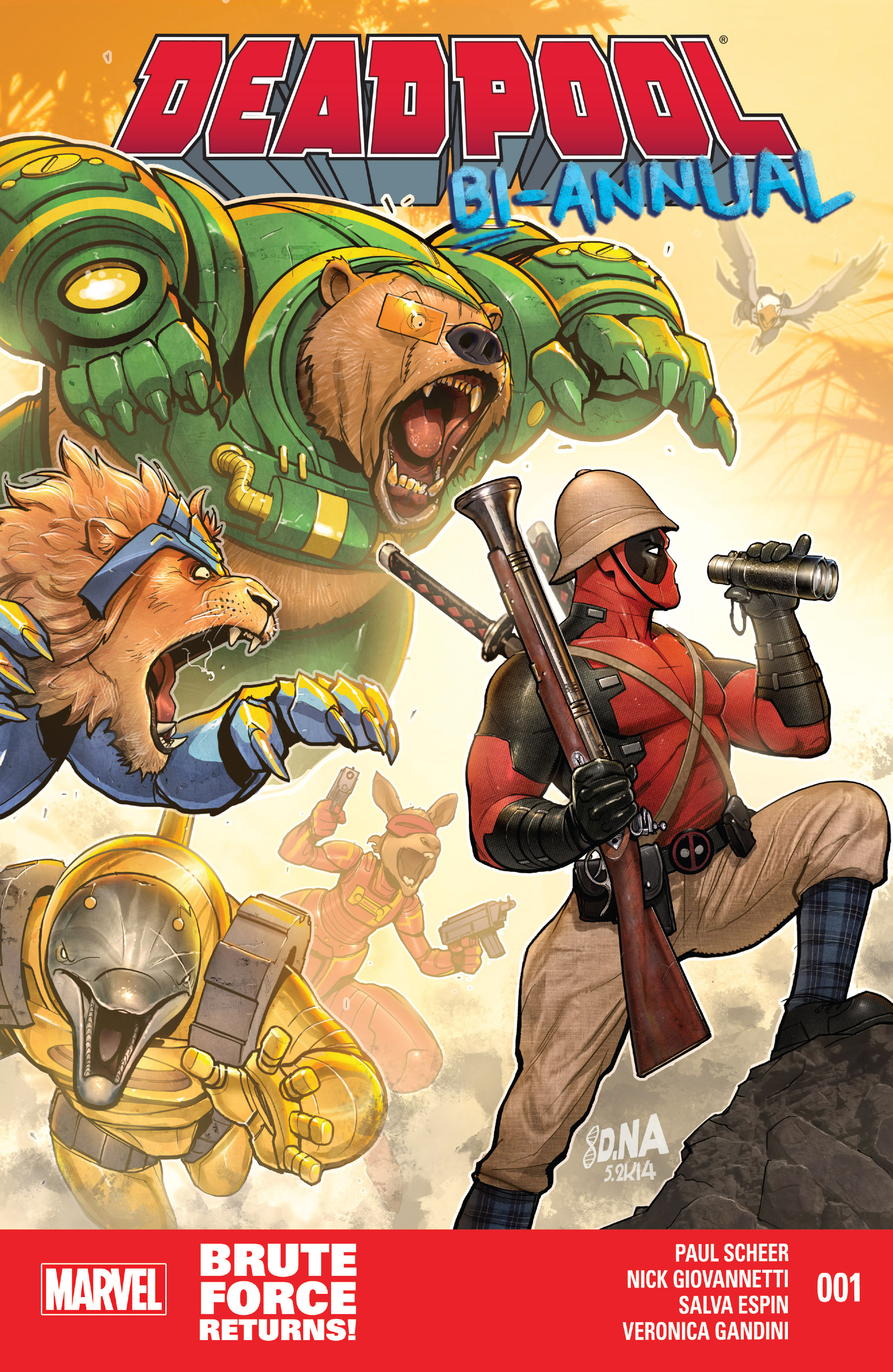 Read online Deadpool (2013) comic -  Issue # Bi-Annual 1 - 1