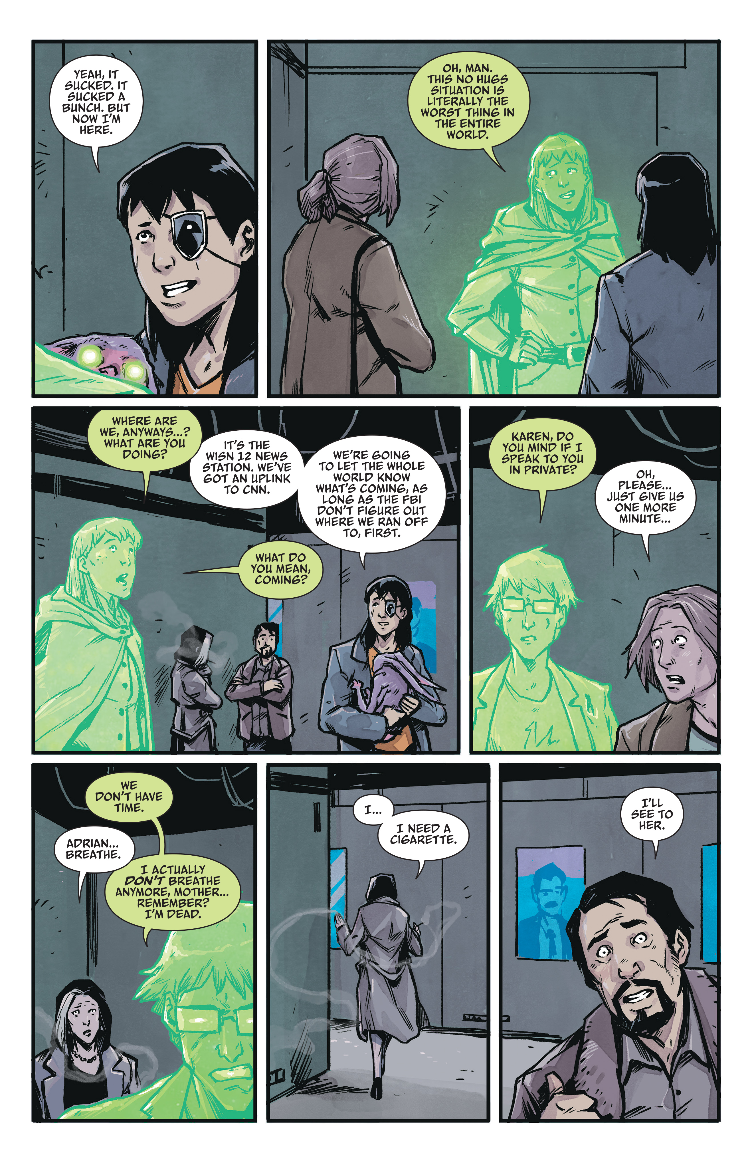 Read online The Woods comic -  Issue # _Yearbook Edition 3 (Part 3) - 13