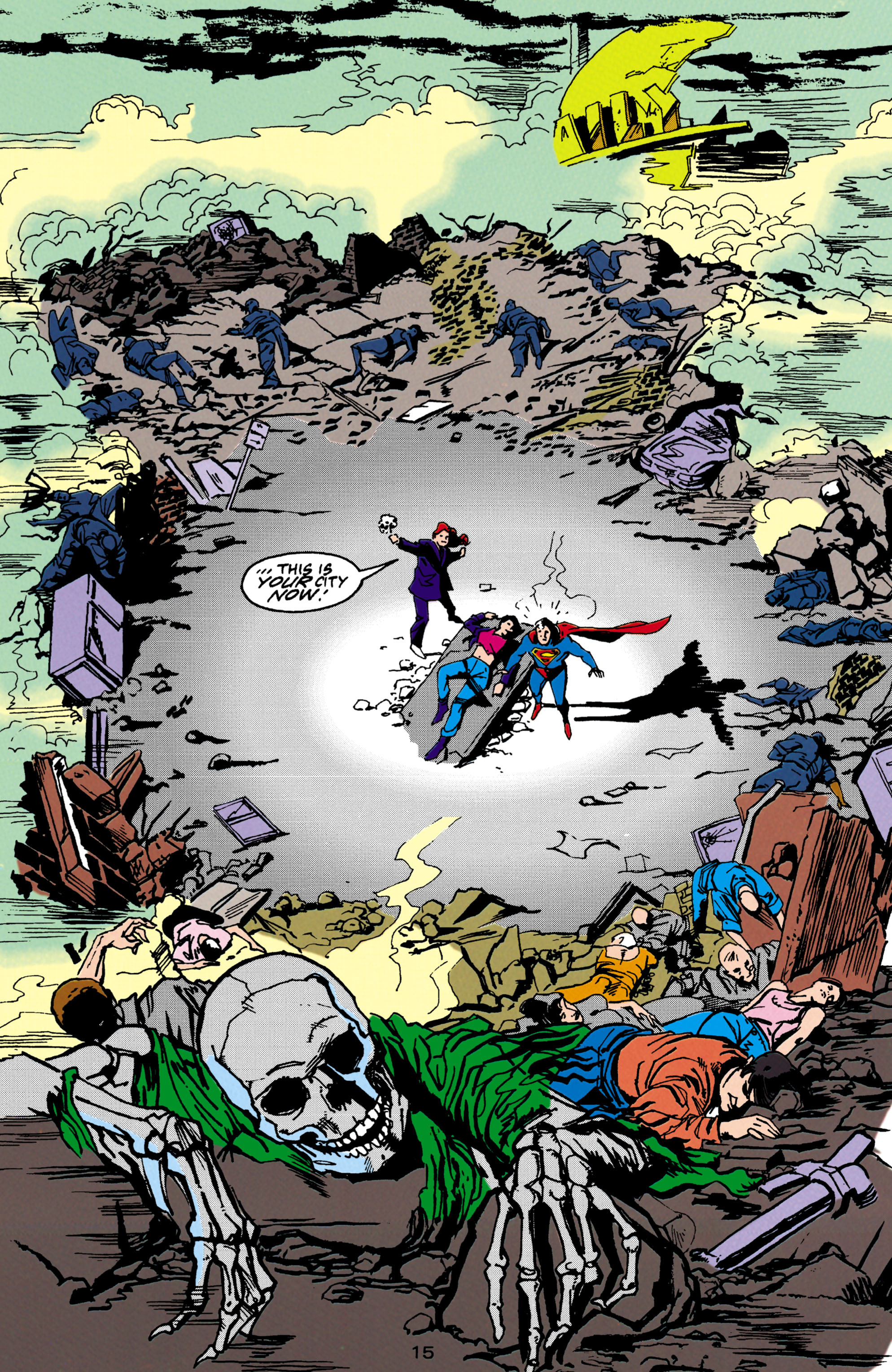 Read online Adventures of Superman (1987) comic -  Issue #514 - 16