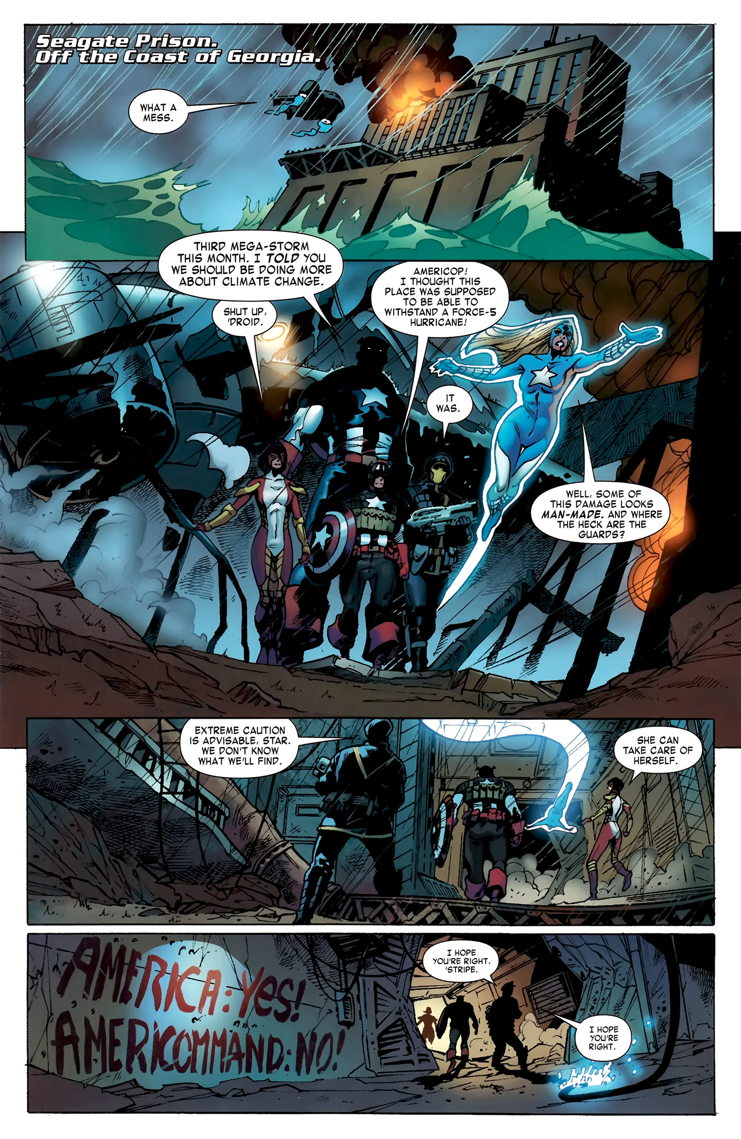 Read online Captain America Corps comic -  Issue #2 - 22
