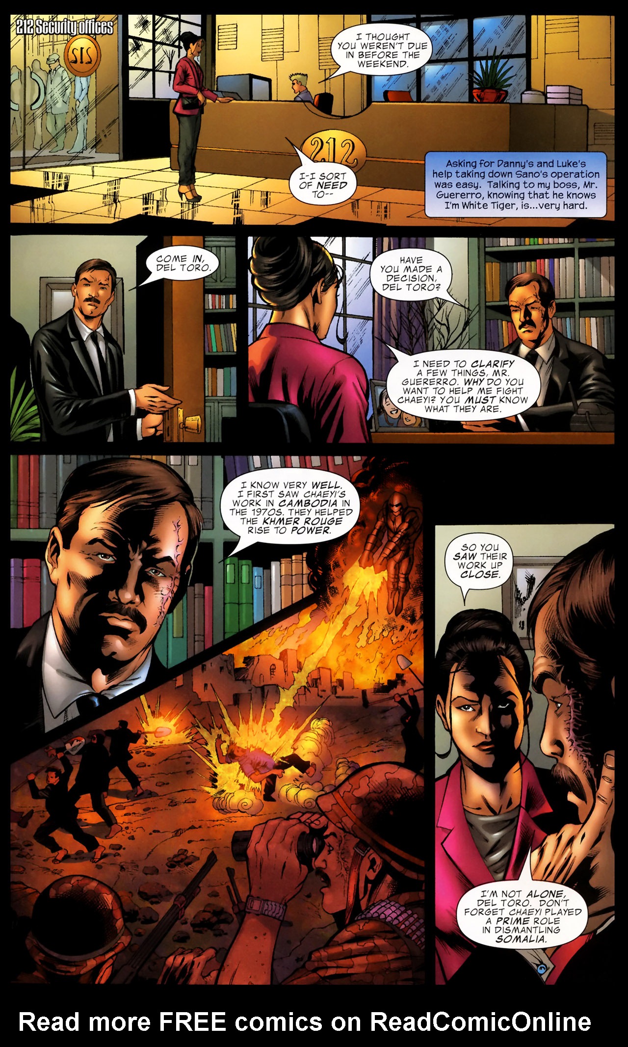 Read online White Tiger comic -  Issue #6 - 8