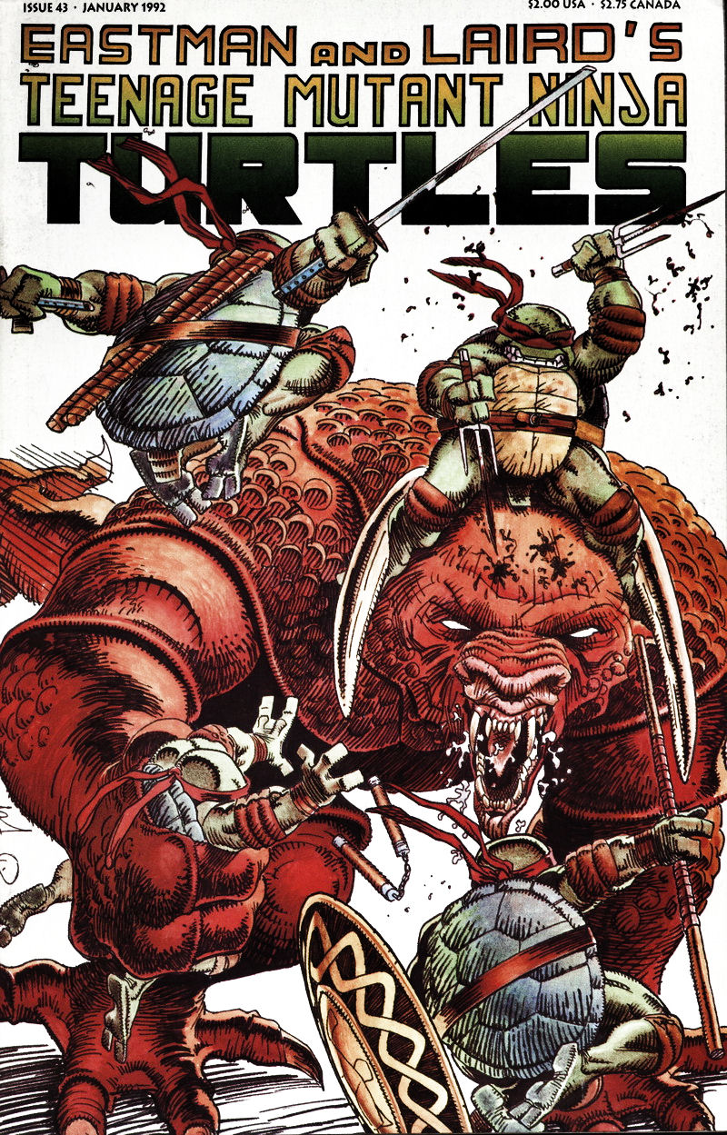 Read online Teenage Mutant Ninja Turtles (1984) comic -  Issue #43 - 1