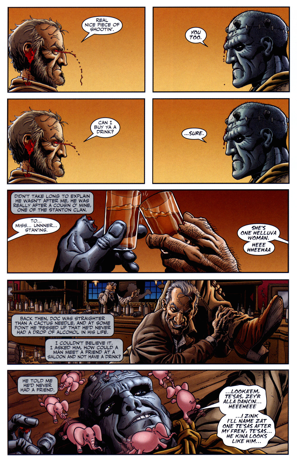 Read online Doc Frankenstein comic -  Issue #4 - 9