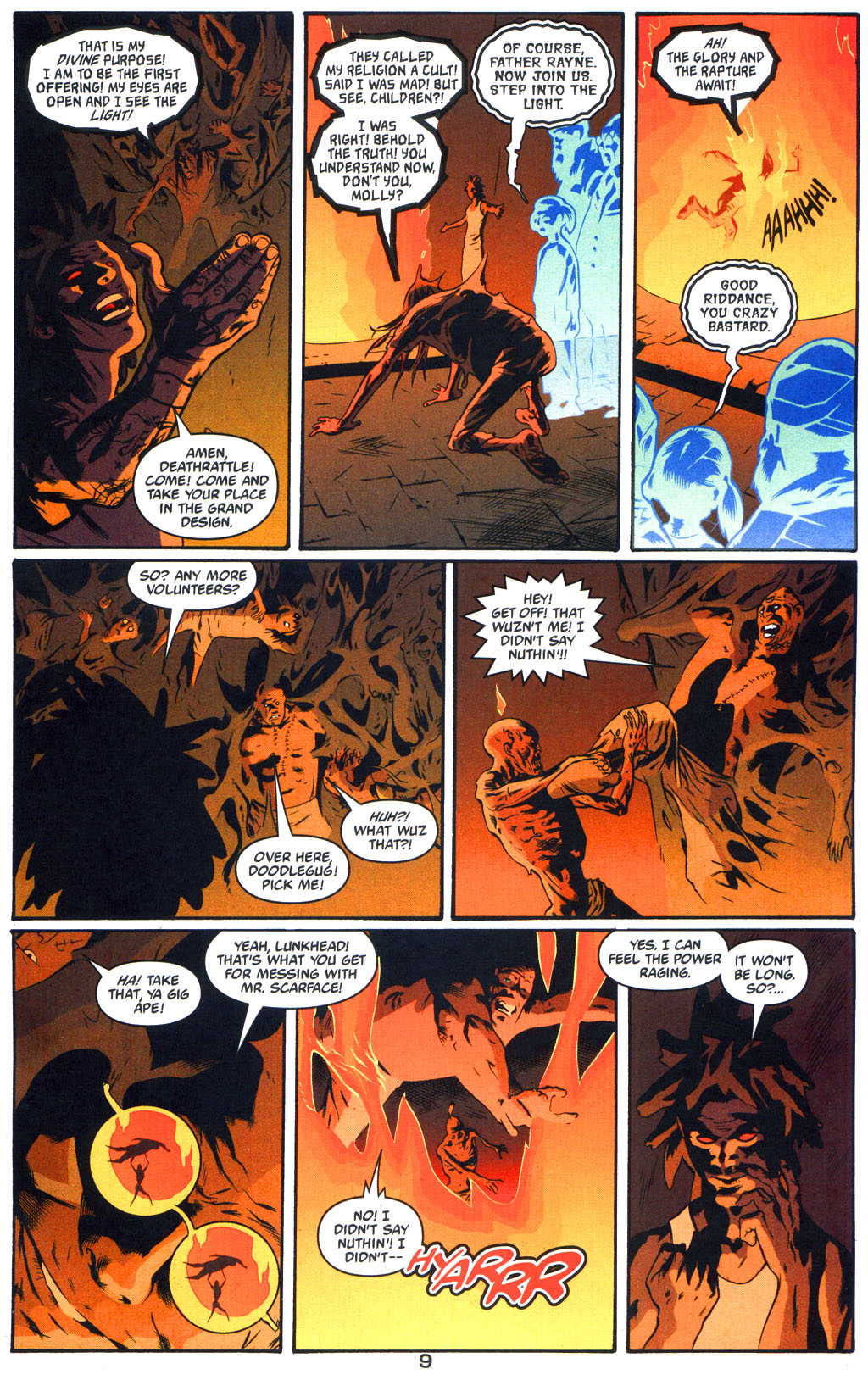 Read online Arkham Asylum: Living Hell comic -  Issue #6 - 11