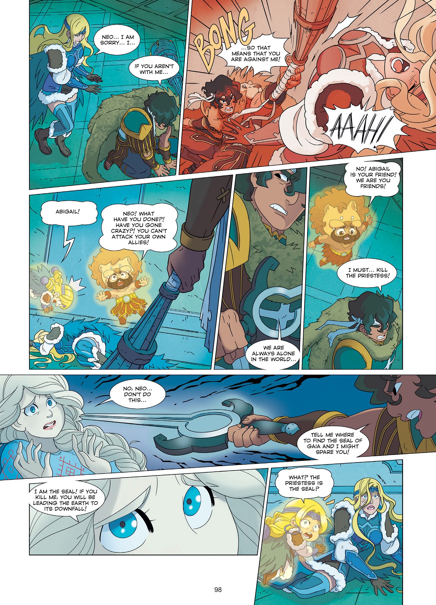 Read online The Mythics comic -  Issue # TPB 3 (Part 2) - 100