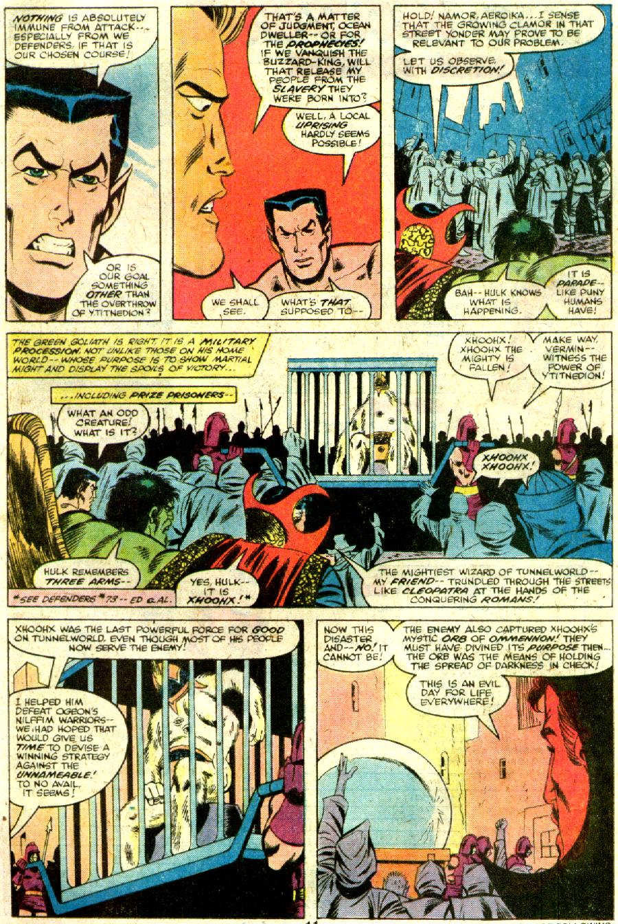 Read online The Defenders (1972) comic -  Issue #81 - 8