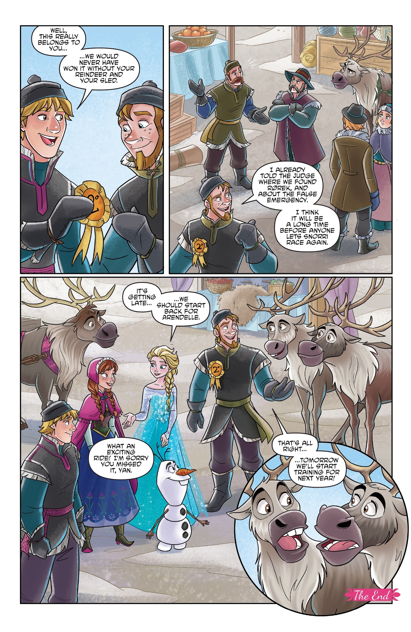 Read online Disney Frozen comic -  Issue #8 - 22