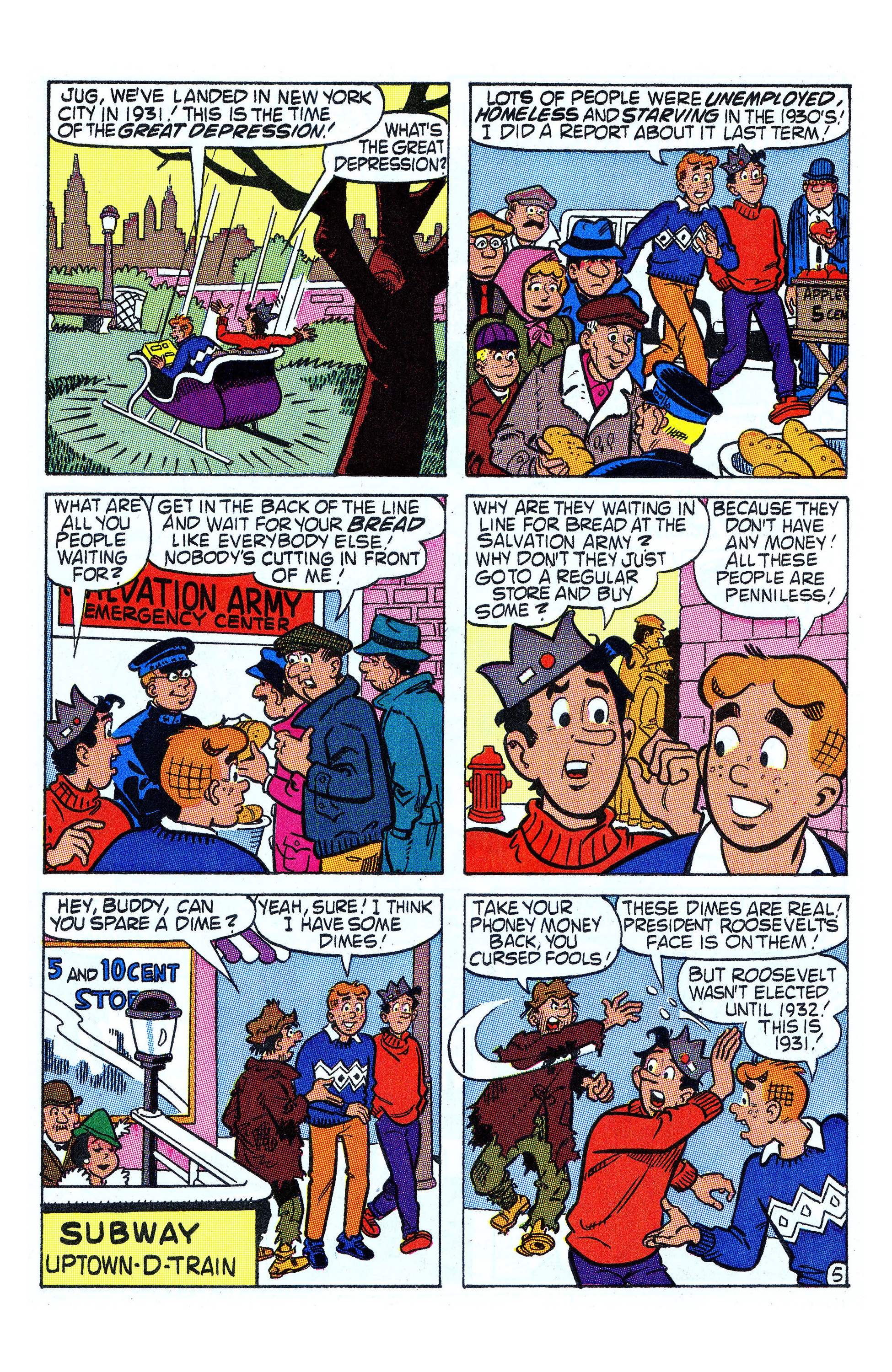 Read online Archie (1960) comic -  Issue #397 - 6