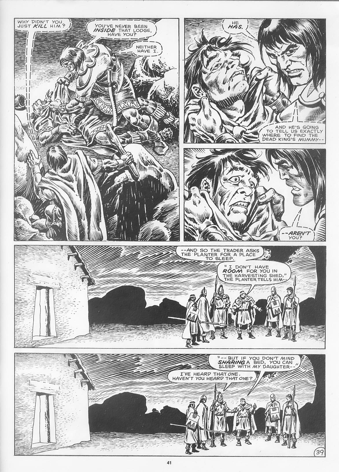 Read online The Savage Sword Of Conan comic -  Issue #166 - 43