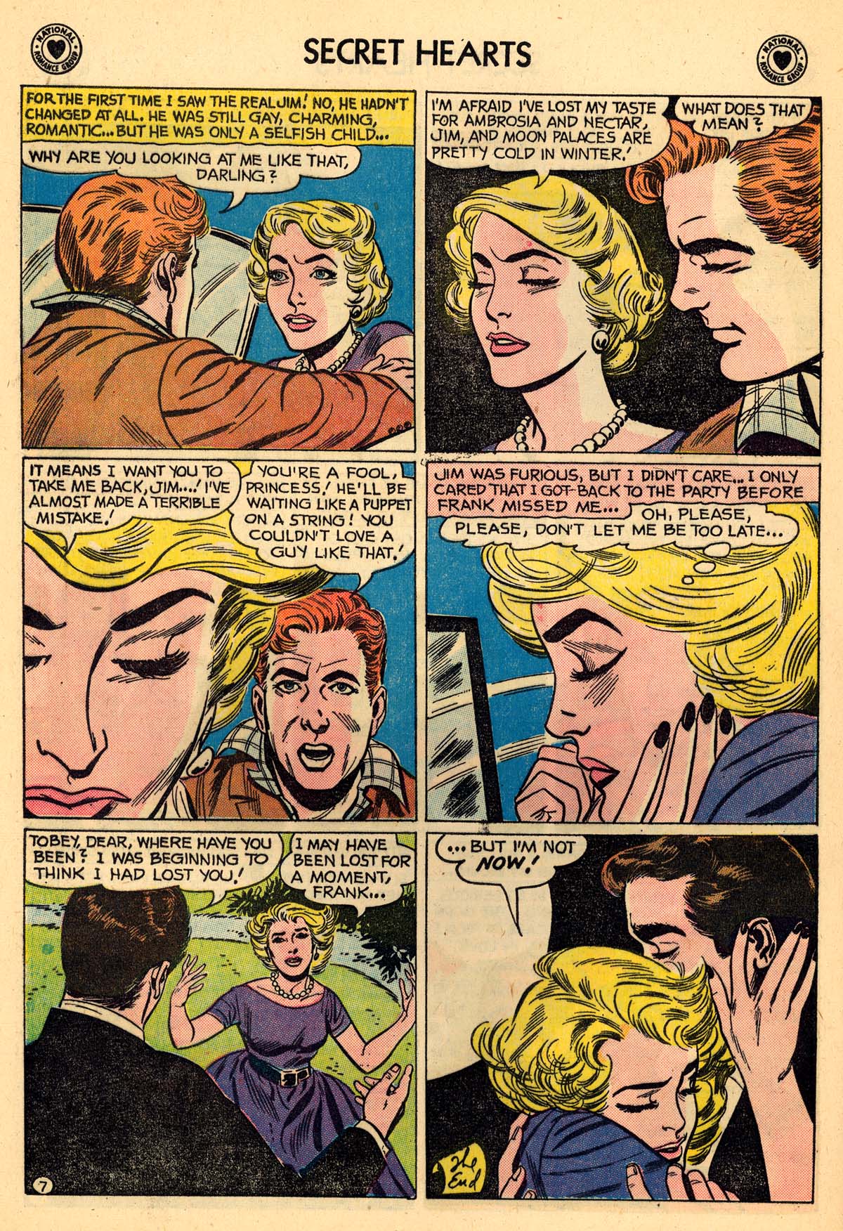 Read online Secret Hearts comic -  Issue #59 - 24