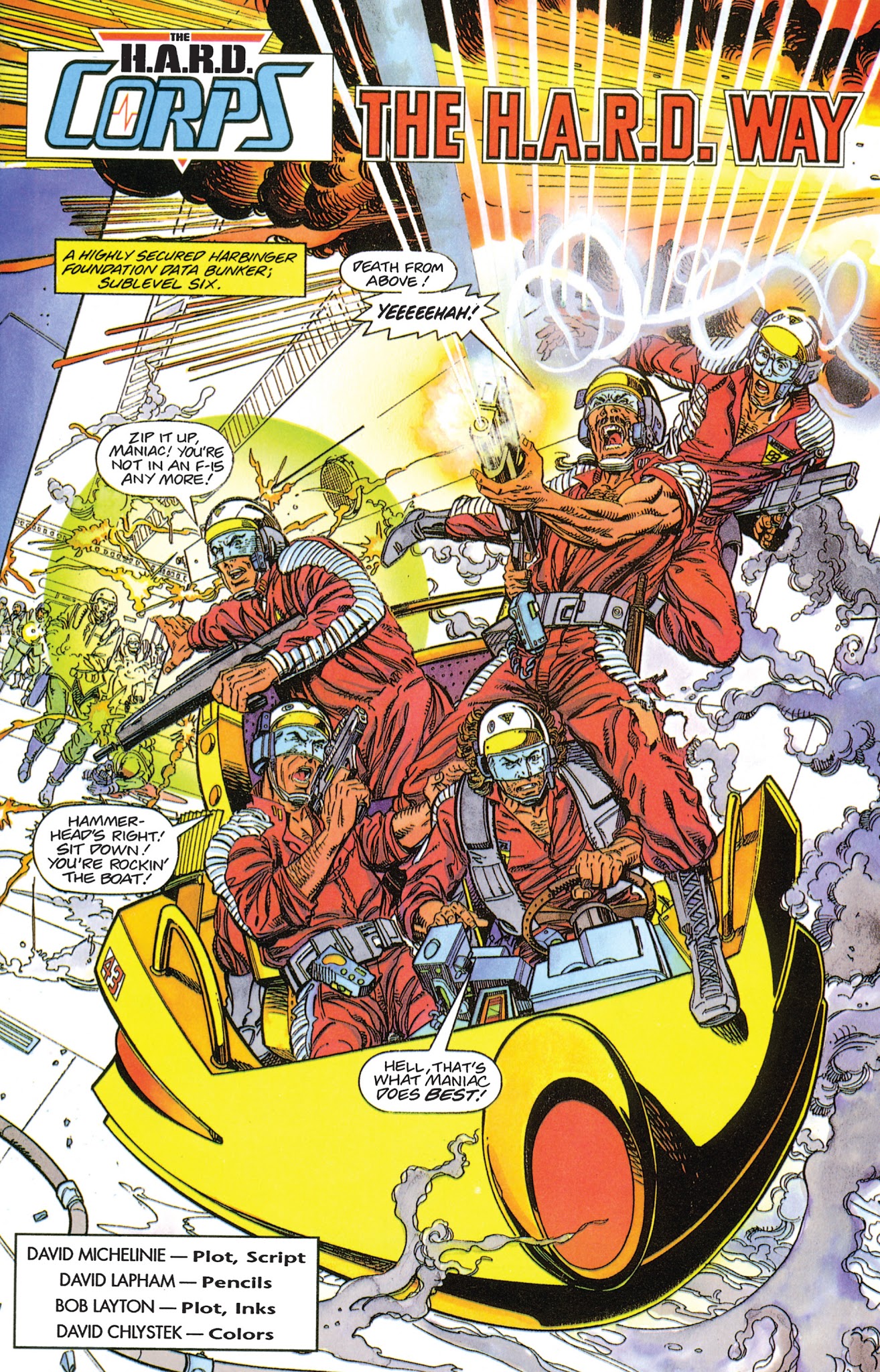 Read online Valiant Masters H.A.R.D. Corps comic -  Issue # TPB - 58