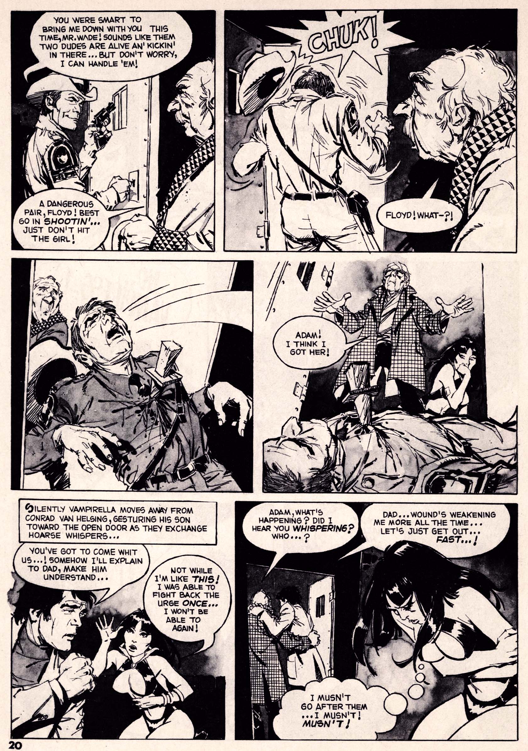 Read online Vampirella (1969) comic -  Issue #12 - 20