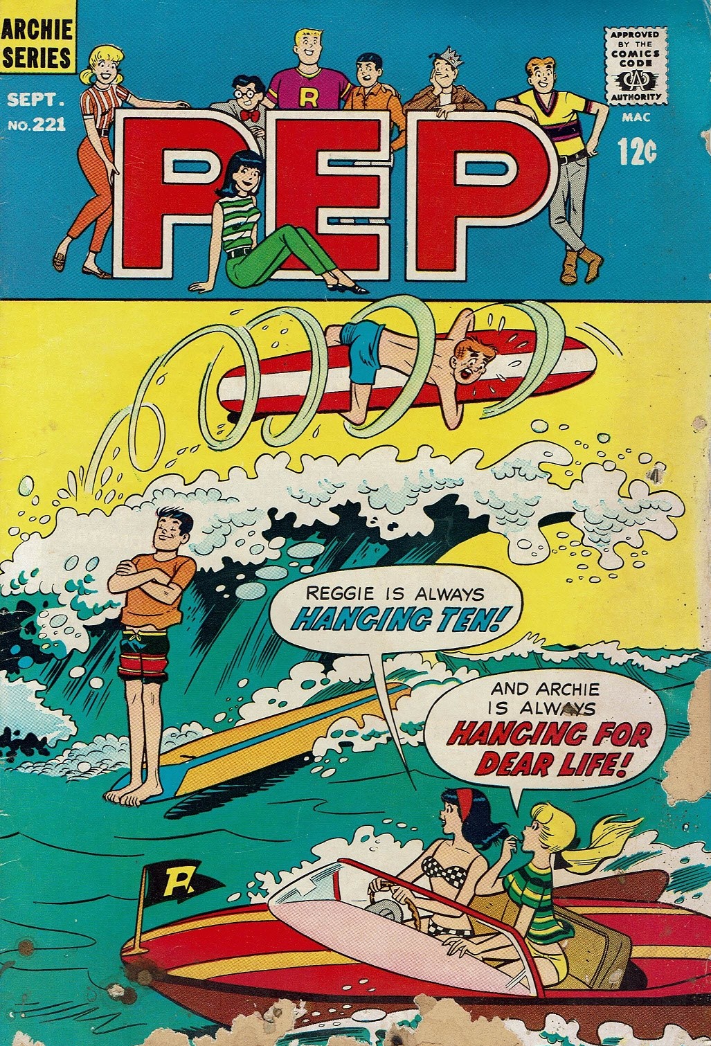 Read online Pep Comics comic -  Issue #221 - 1