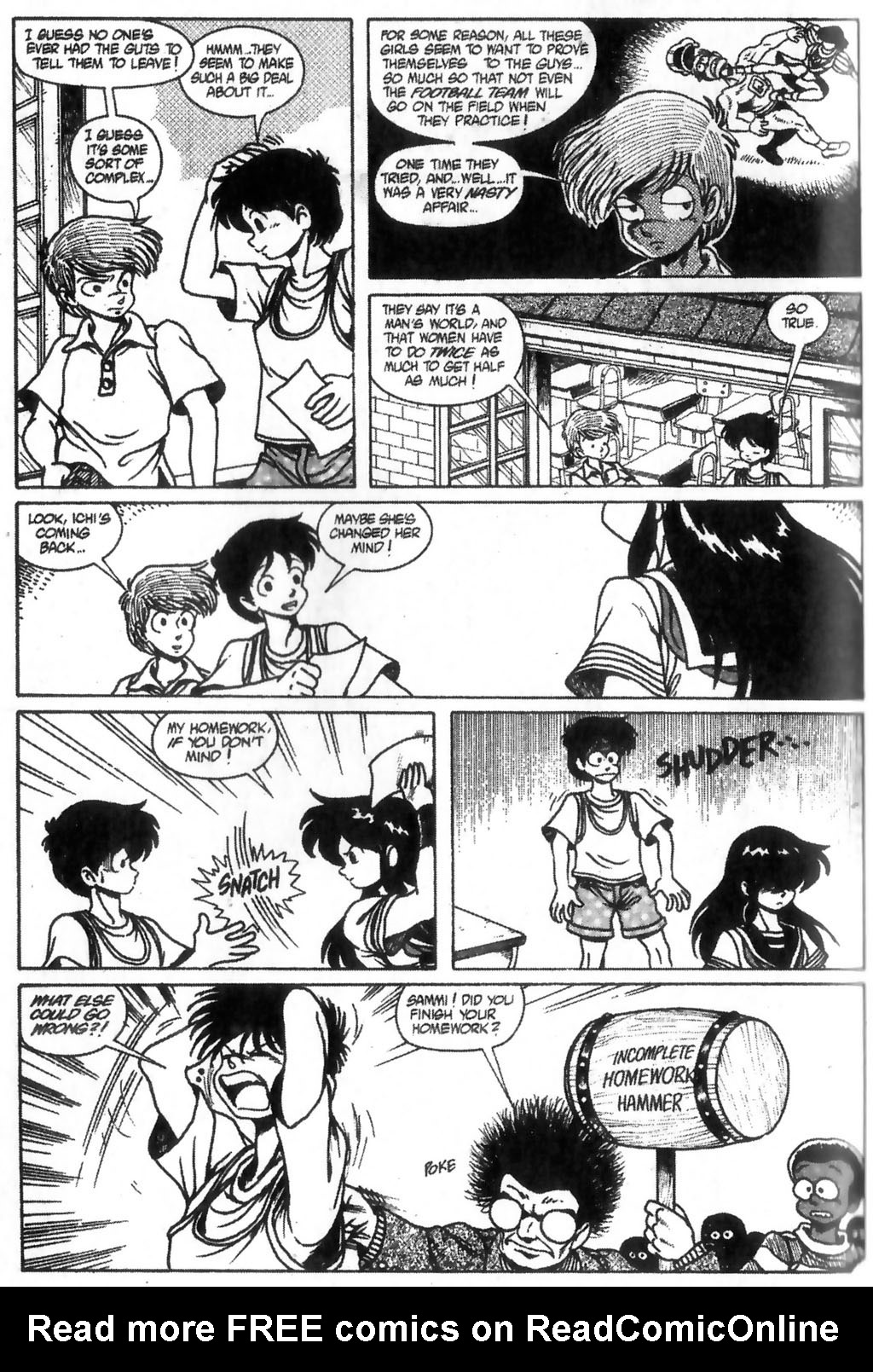 Read online Ninja High School (1986) comic -  Issue #26 - 14