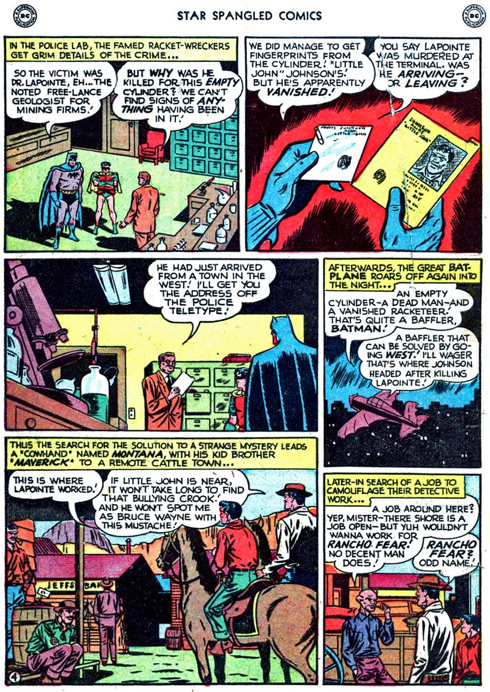 Read online Star Spangled Comics comic -  Issue #90 - 6