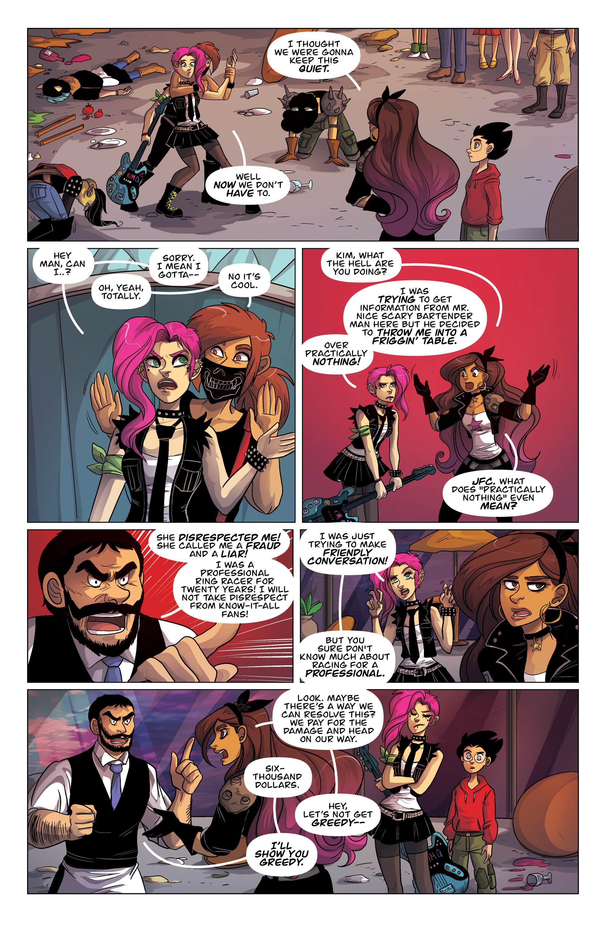 Read online Kim & Kim comic -  Issue #2 - 9