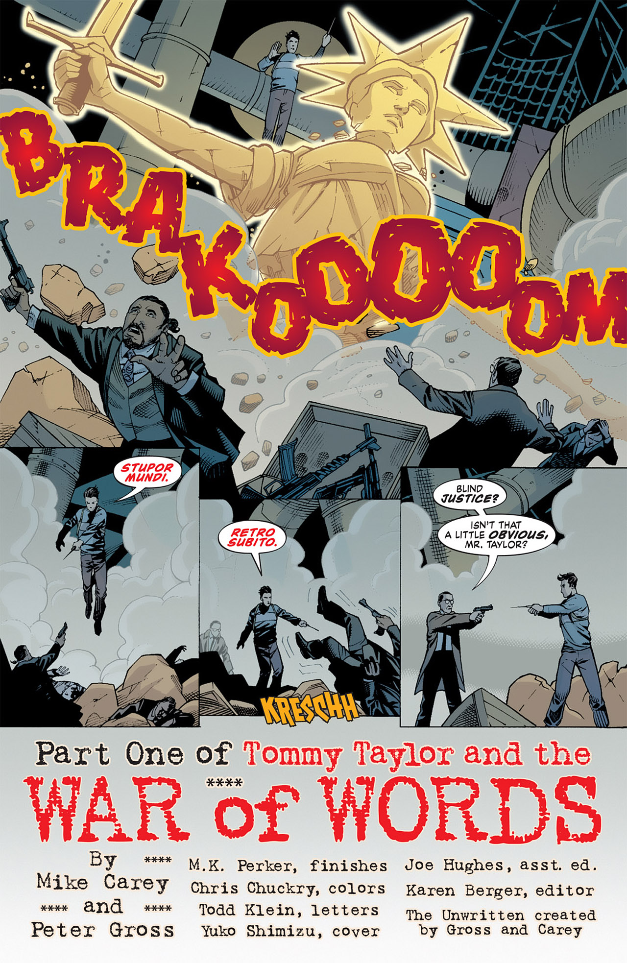 Read online The Unwritten comic -  Issue #31 - 4