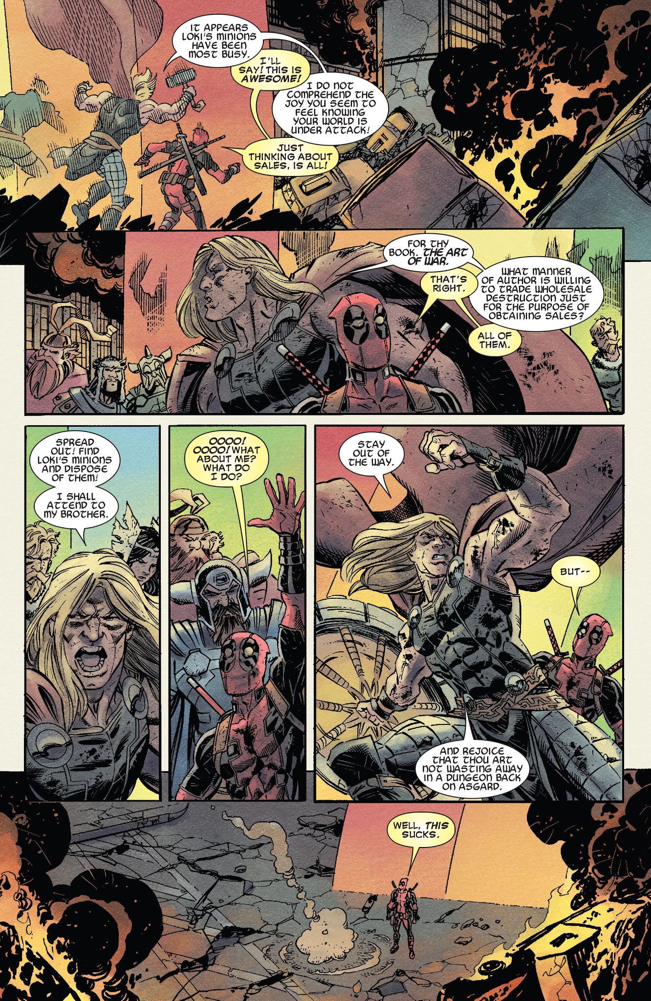 Read online Deadpool's Art of War comic -  Issue #3 - 11