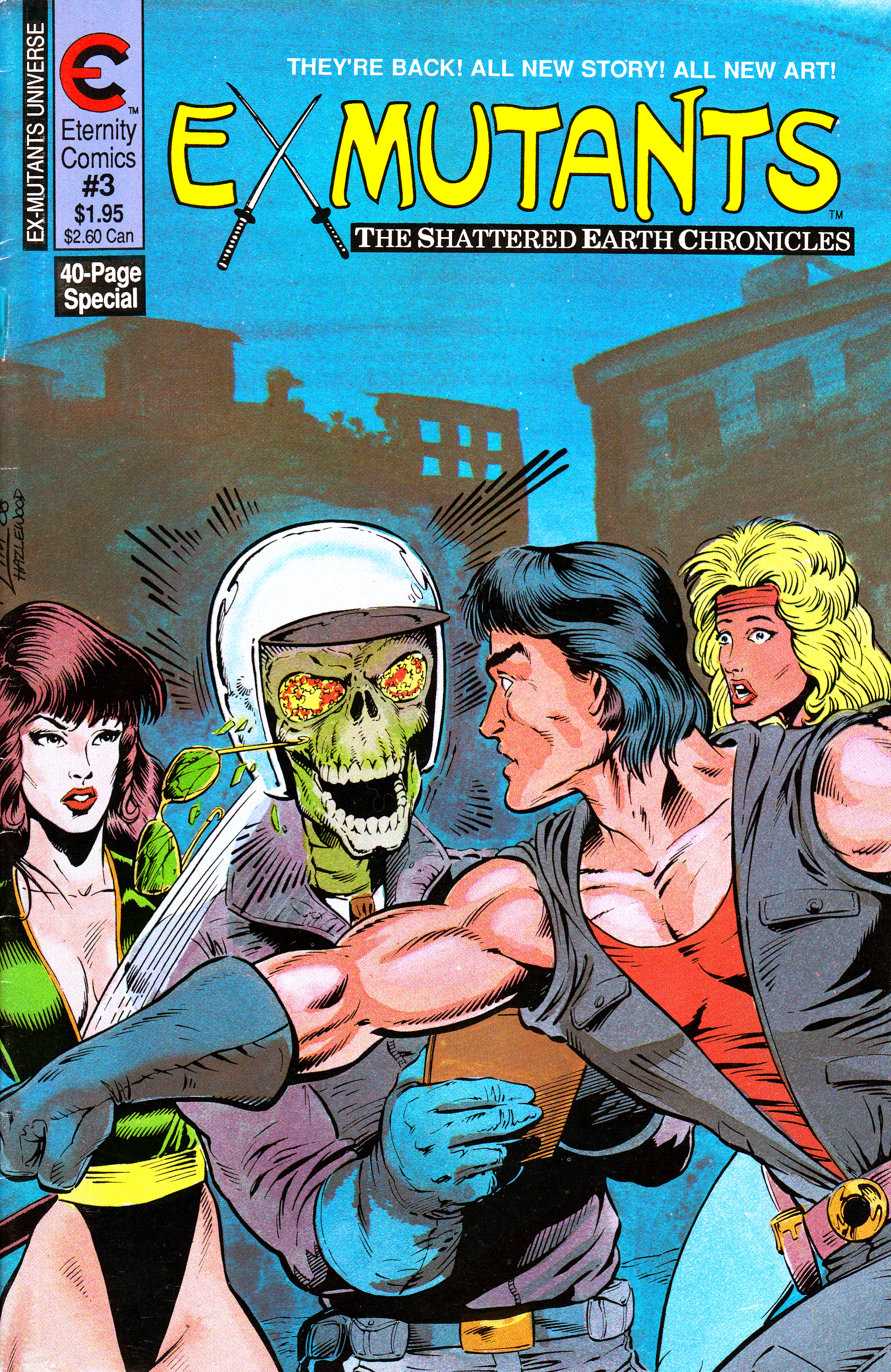 Read online Ex-Mutants: The Shattered Earth Chronicles comic -  Issue #3 - 1