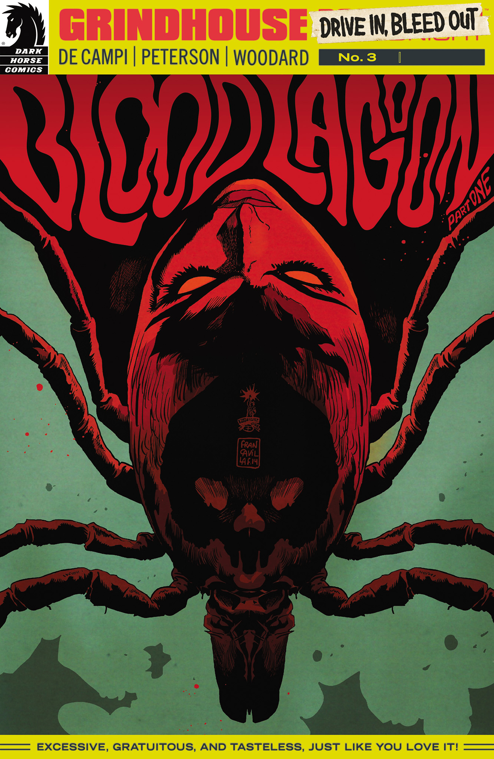 Read online Grindhouse: Drive In, Bleed Out comic -  Issue #3 - 1